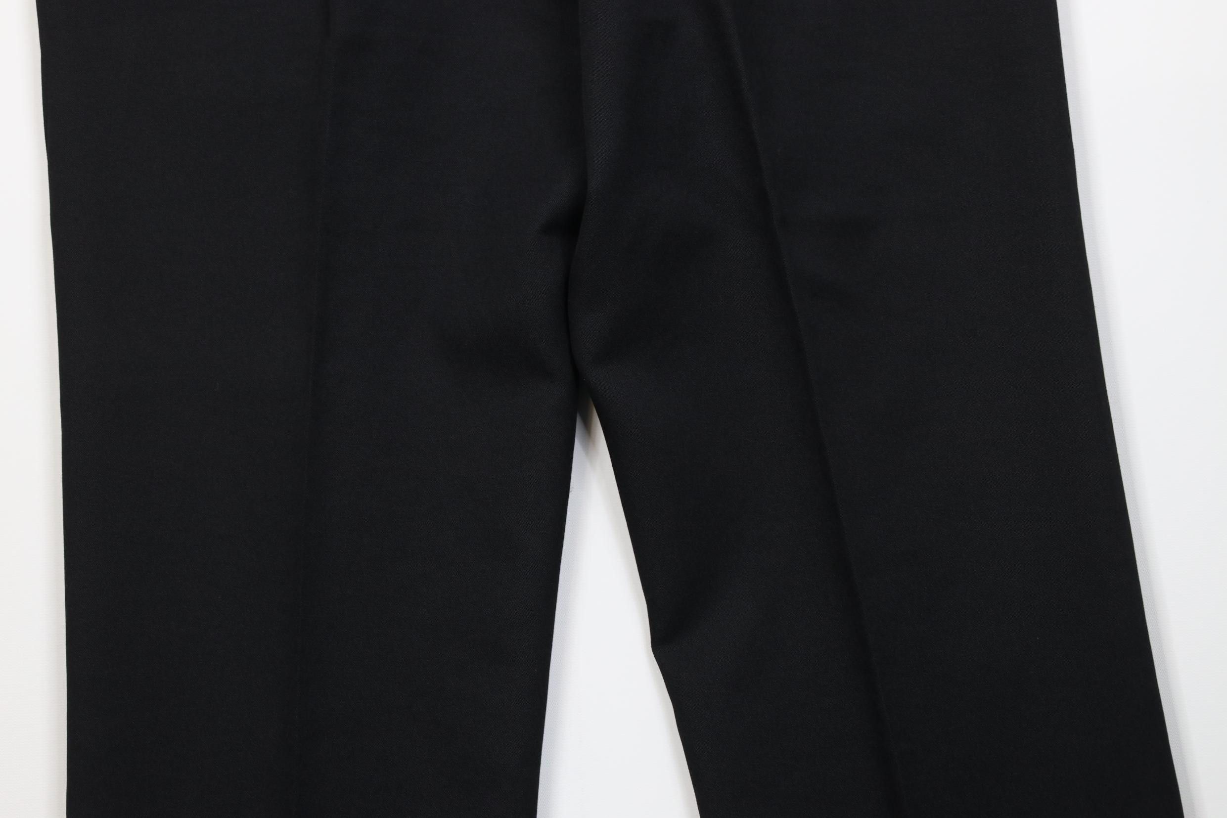 Vintage Vintage 70s Streetwear Flared Wide Leg Chino Pants Black Size US 34 / EU 50 - 12 Thumbnail