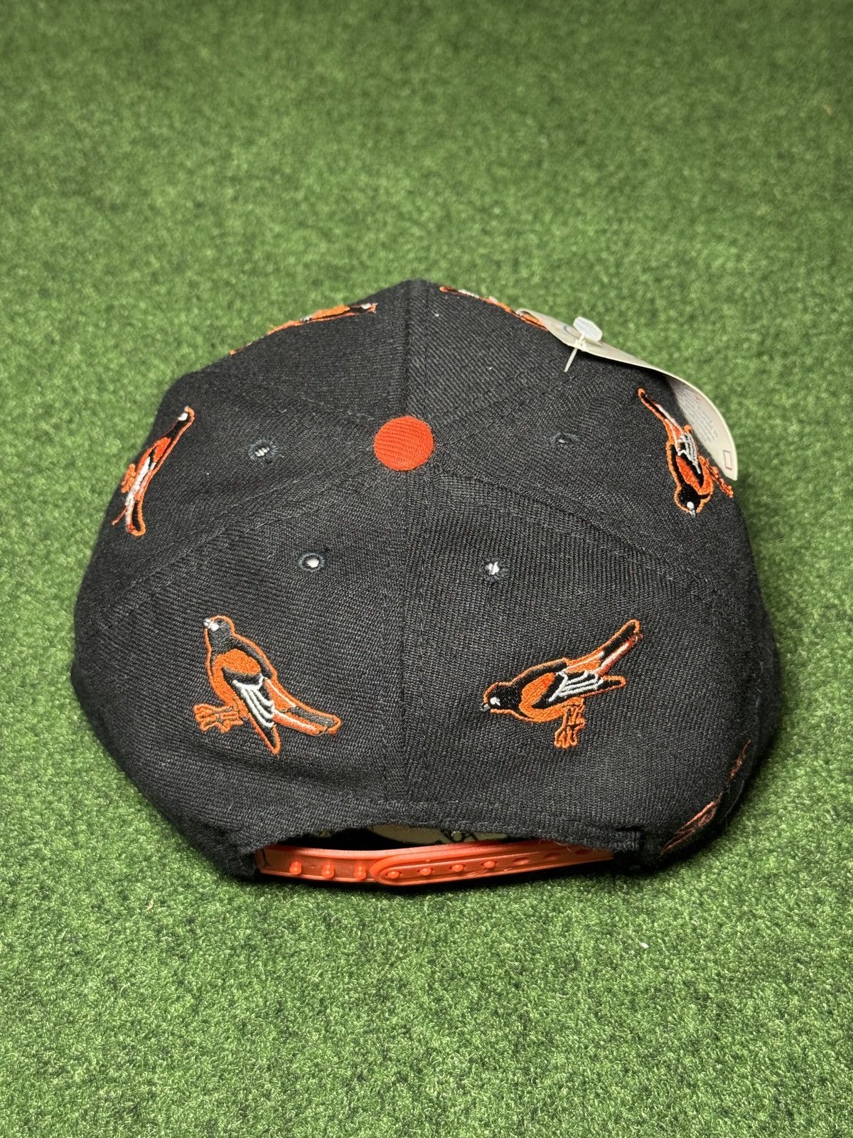 MLB × Vintage Vintage 90s Baltimore Orioles RARE NWT MLB Snapback Cap Hat Size ONE SIZE - 3 Thumbnail