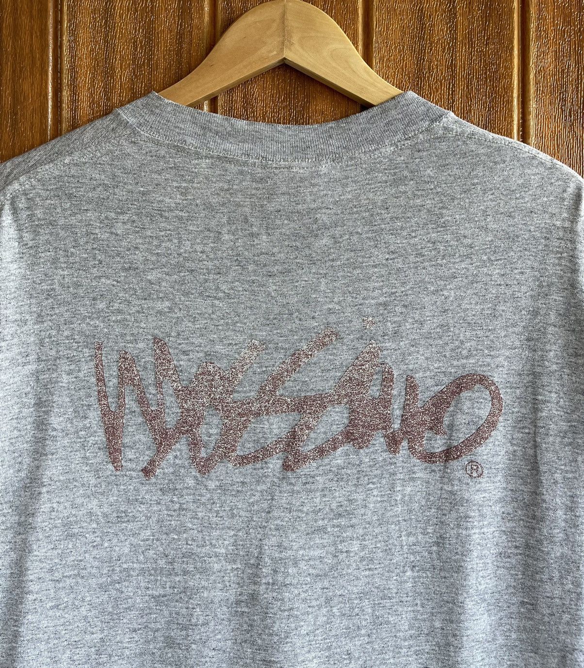 Mossimo Vintage’90s Thrashed🔥MOSSIMO🔥Big Logo Back Hit Faded Tshirt Size US L / EU 52-54 / 3 - 3 Thumbnail