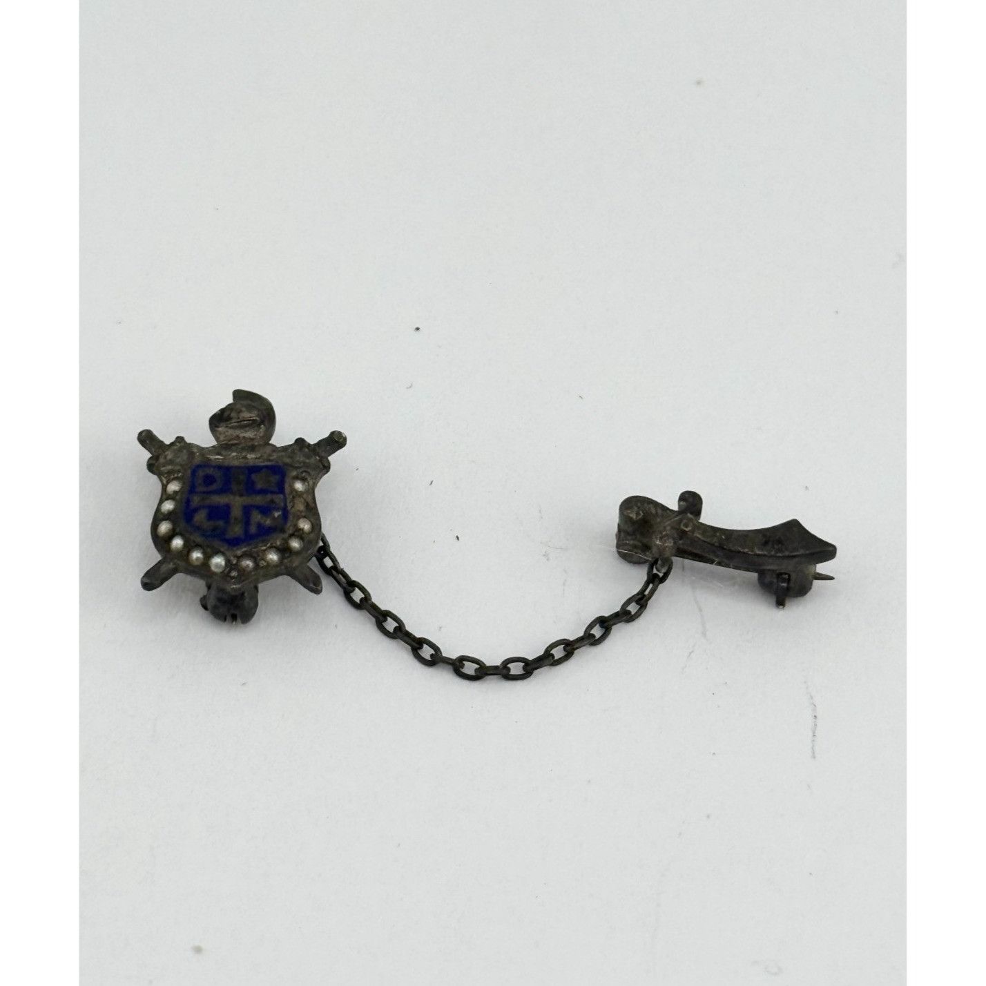 Vintage VINTAGE DEMOLAY STERLING PEARLS MASONIC YOUTH SWORD GUARD LA Size ONE SIZE - 3 Thumbnail