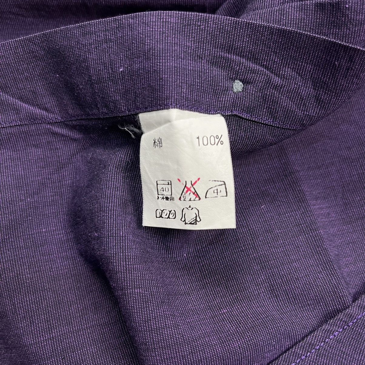 Issey Miyake Vintage Im Issey miyake purple long sleeve shirt Size US M / EU 48-50 / 2 - 6 Thumbnail