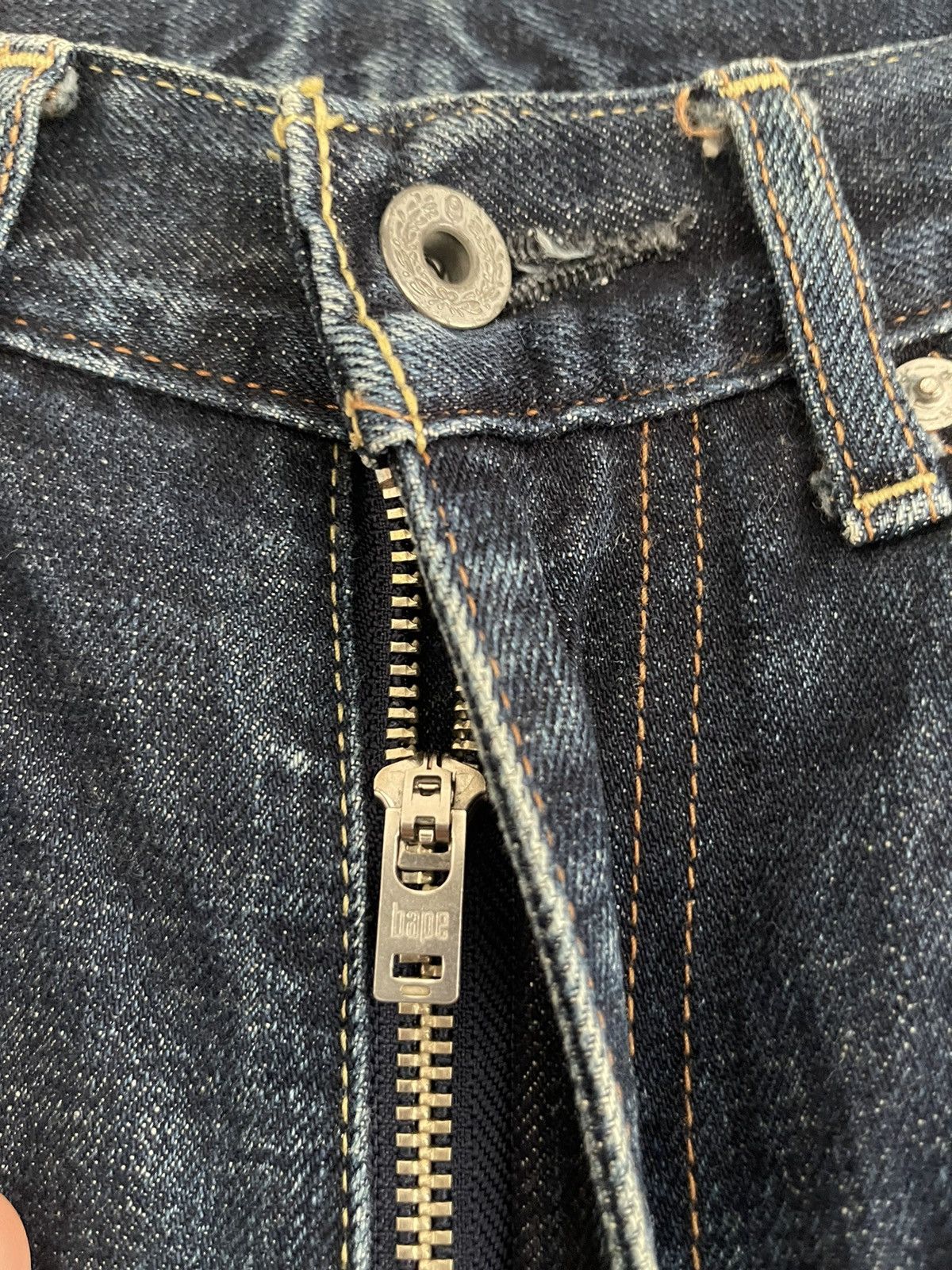 Bape Bape A Bathing Ape Baby Milo Jeans Size US 33 - 4 Thumbnail
