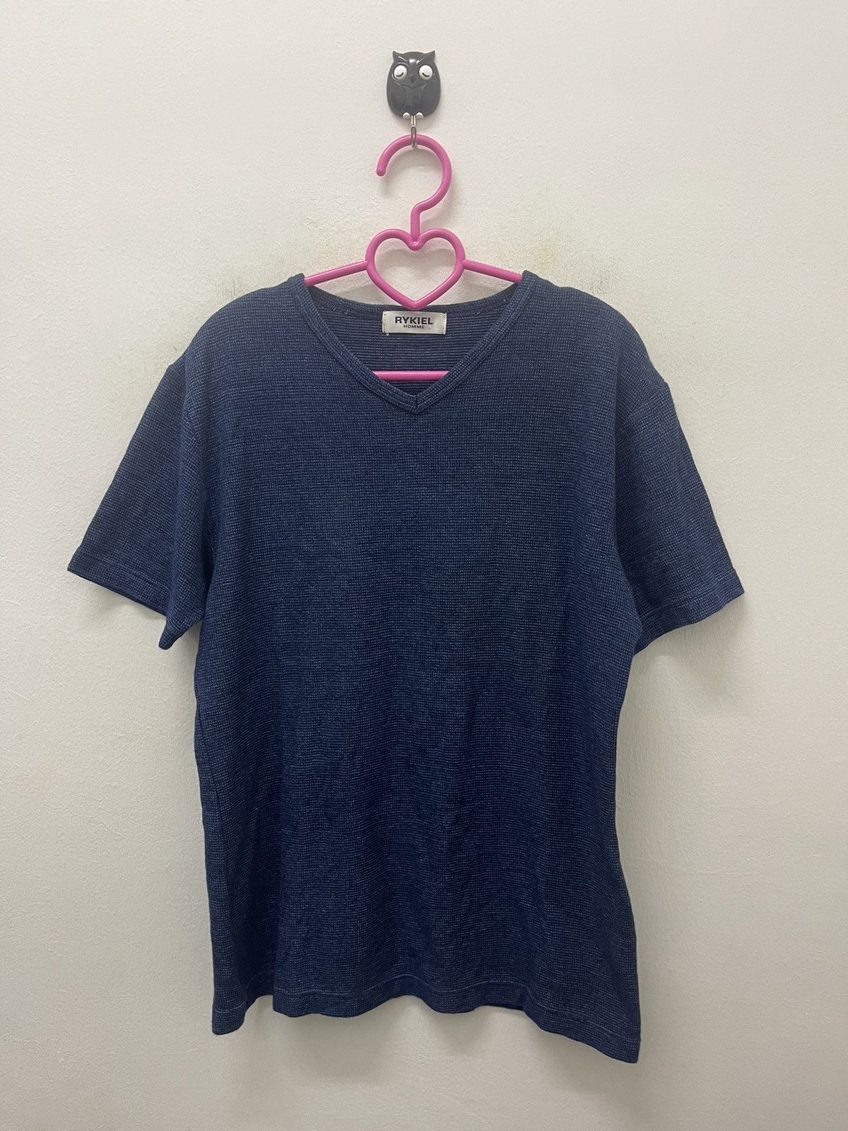 Sonia Rykiel Rare Vintage RYKIEL HOMME Plain Tee Size US L / EU 52-54 / 3 - 1 Thumbnail