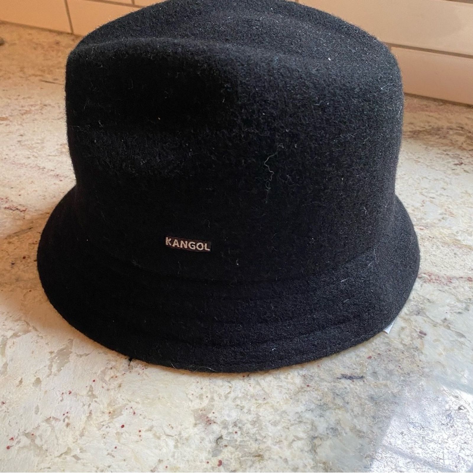 Kangol Kangol Wool Arnold Trilby Hat Black EUC Size 26 - 5 Thumbnail