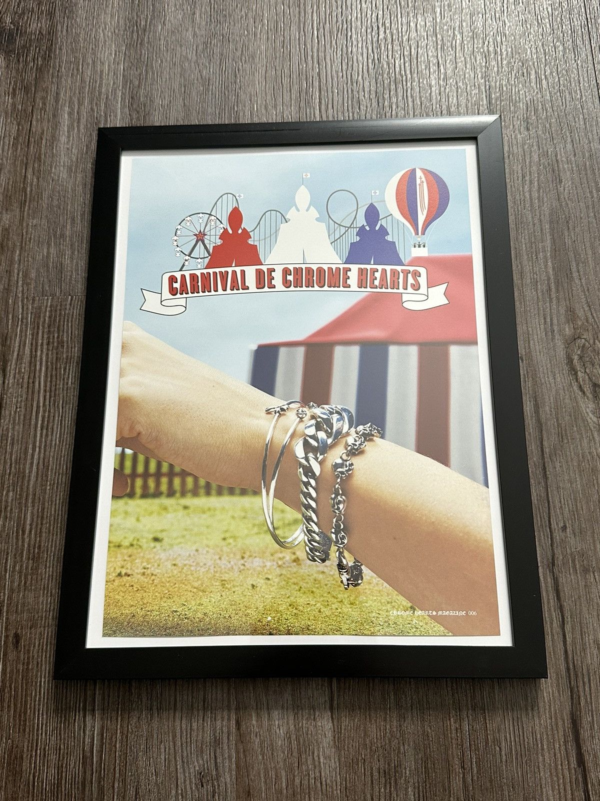 Chrome Hearts 🖤Chrome Hearts🖤 Carnival 9x12 Framed Poster Size ONE SIZE - 1 Thumbnail