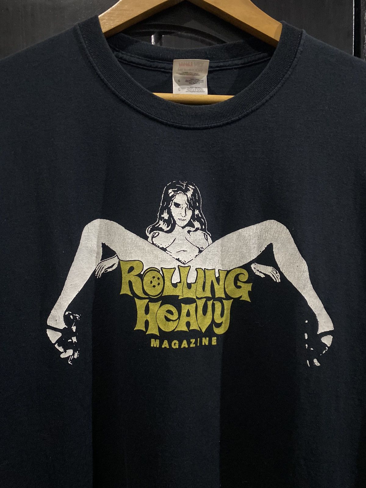 Vintage Vintage Rolling Heavy Magazine Shirt Size US L / EU 52-54 / 3 - 2 Thumbnail