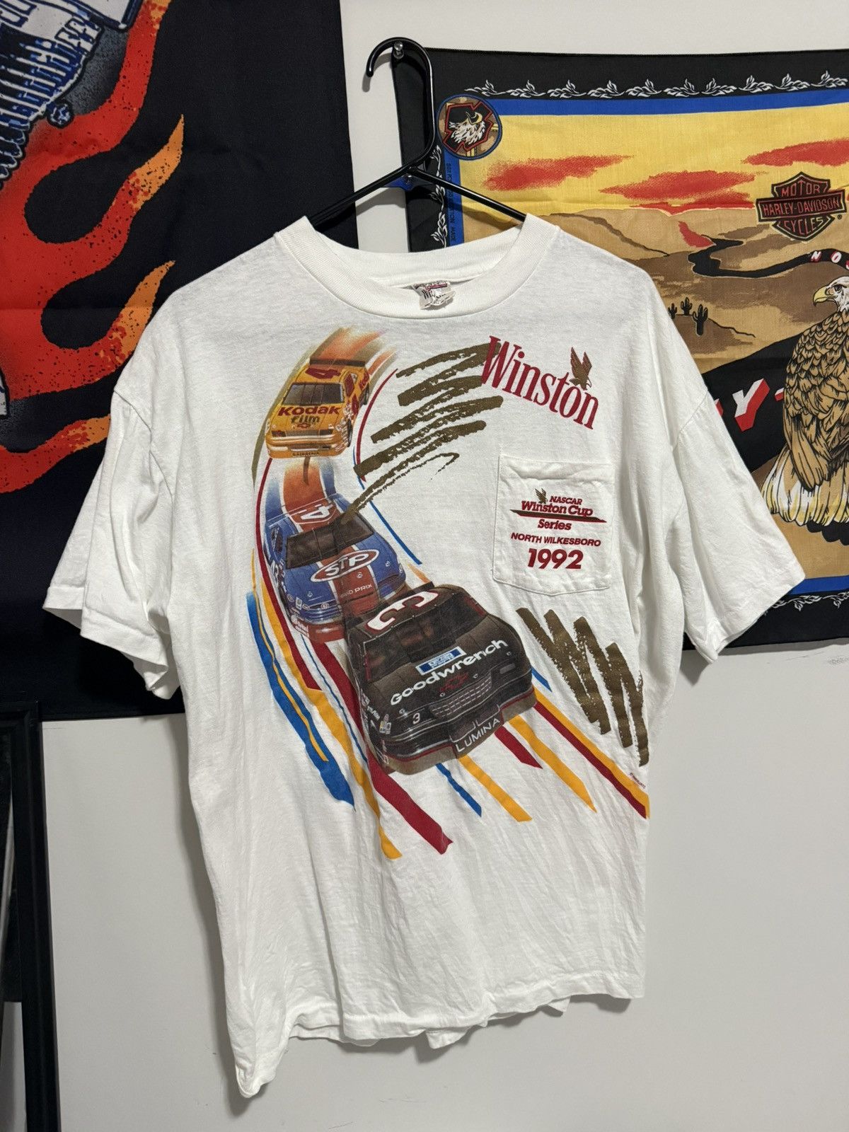 NASCAR Vintage 1992 NASCAR Winston Cup made in USA Size US XL / EU 56 / 4 - 1 Thumbnail