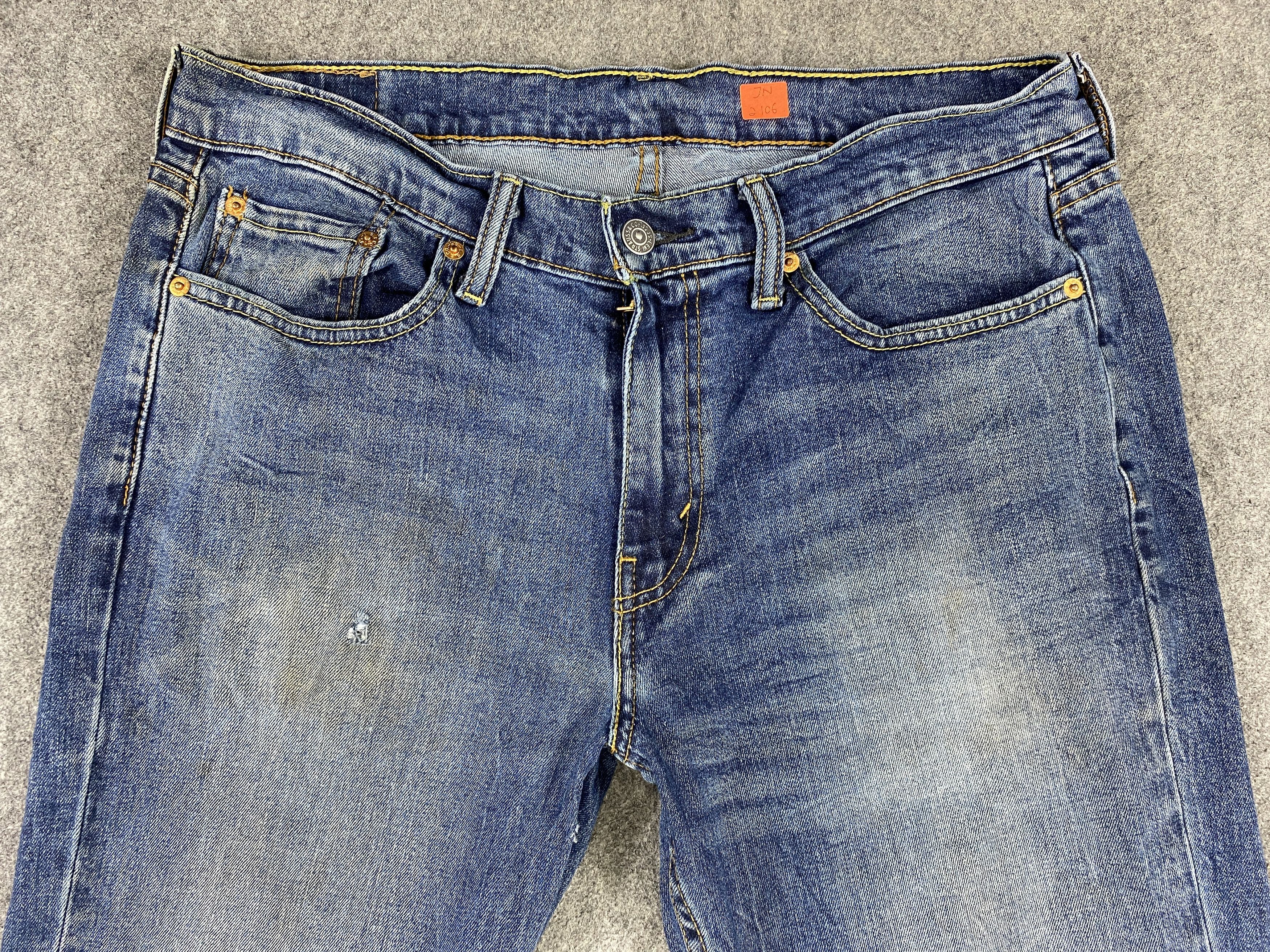 Levi's Distressed Blue Vintage Levi's 511 34x31.5 Denim -JN2106 Size US 34 / EU 50 - 3 Thumbnail