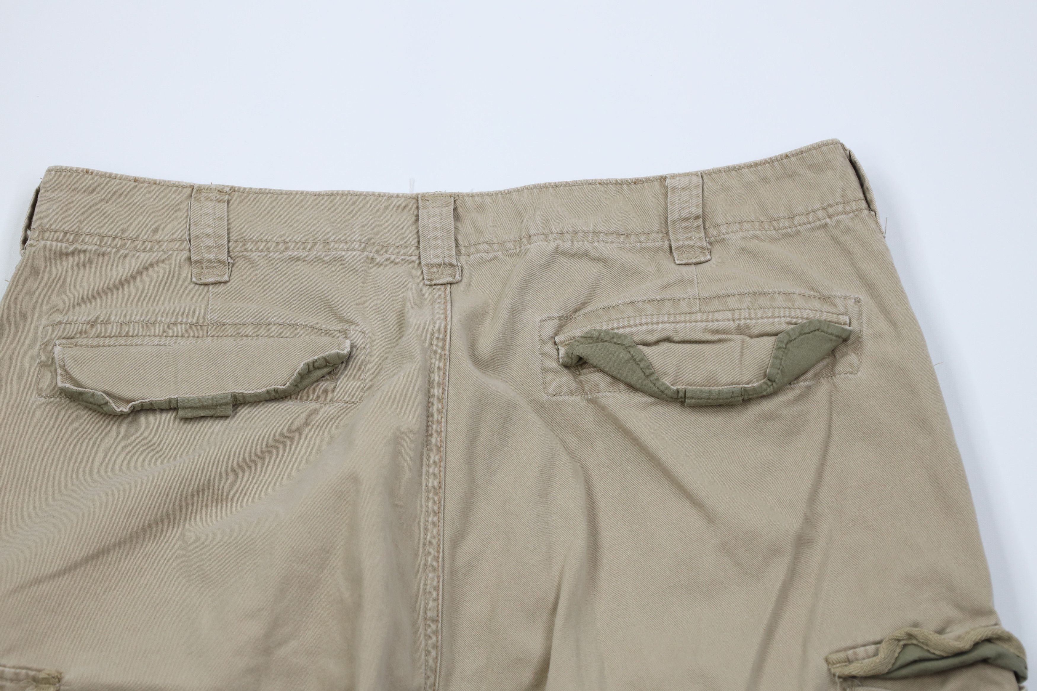Vintage Vintage 90s Y2K Streetwear Surplus Wide Leg Cargo Pants Size US 36 / EU 52 - 13 Thumbnail