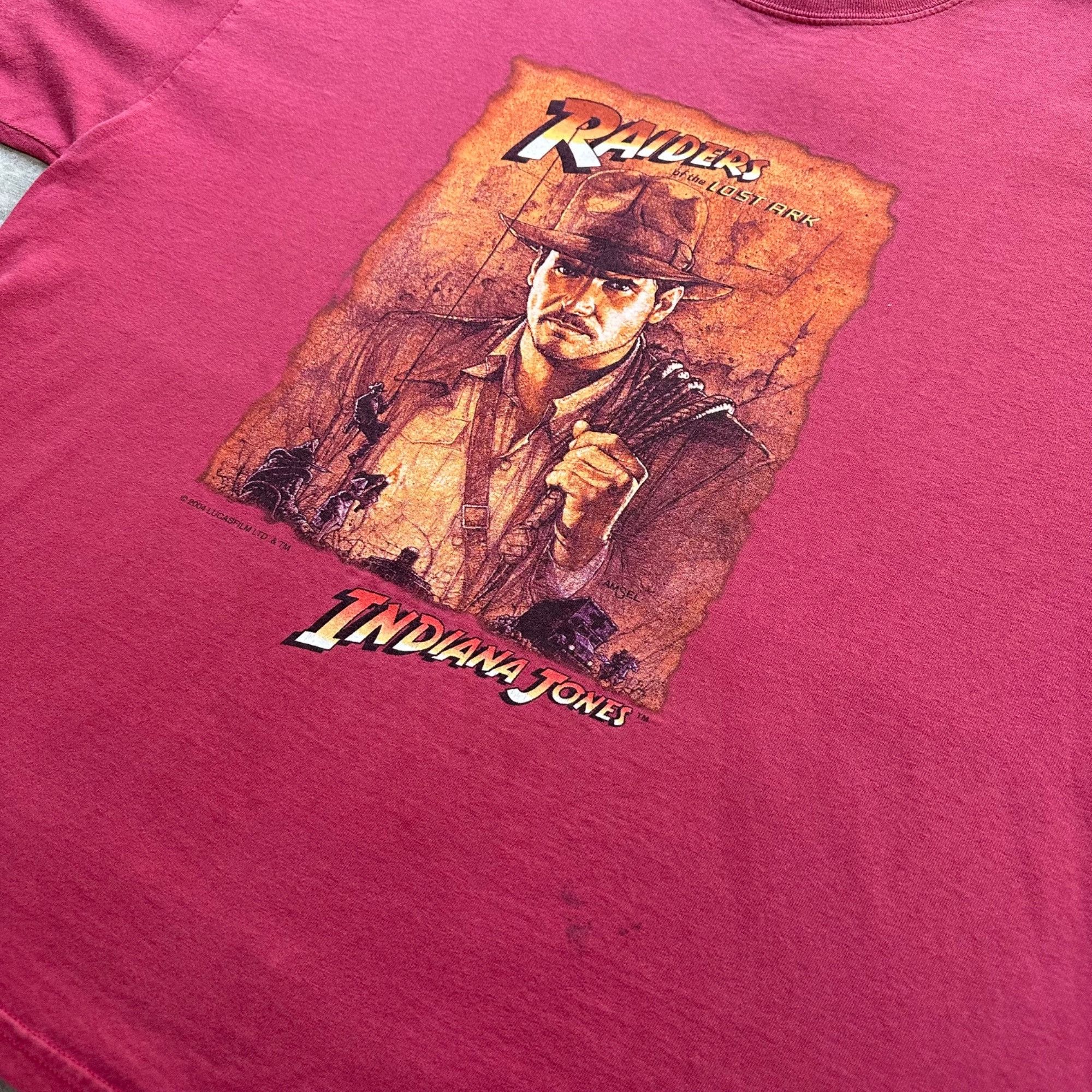 Disney × Vintage Vintage Disney Indiana Jones Raiders Of The Last Arc Movie R Size US XXL / EU 58 / 5 - 4 Thumbnail
