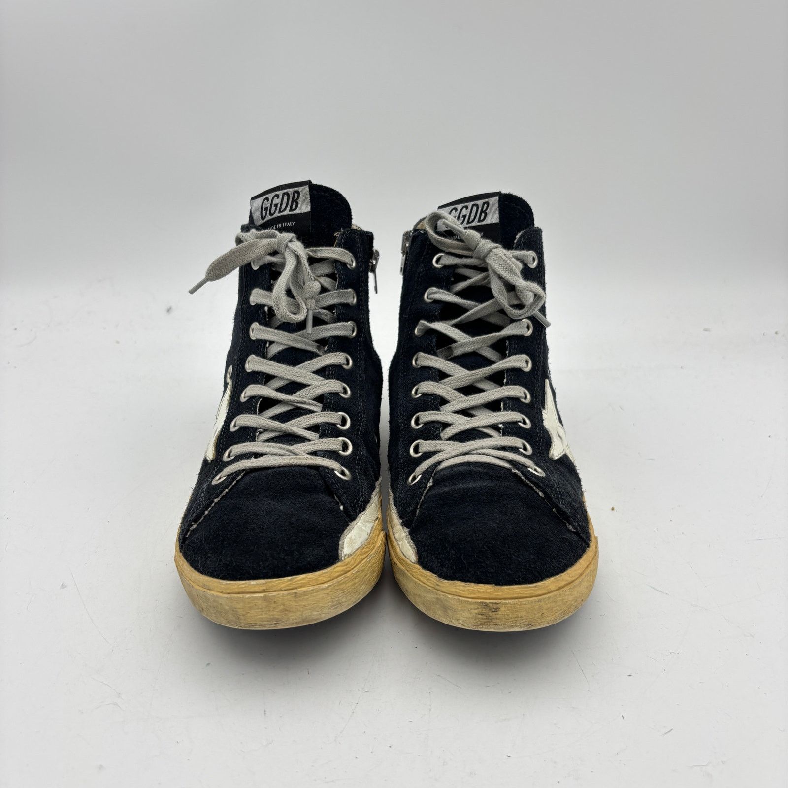 Golden Goose Golden Goose Francy Hi Top Skate Suede Shoes Womens 40 US 10 Size US 10 / IT 40 - 2 Thumbnail