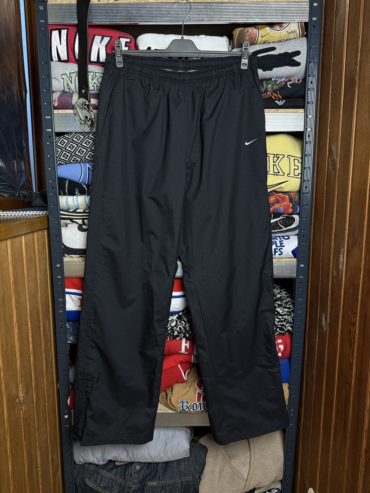 Nike Nike Vintage pants baggy track drill Size US 38 / EU 54 - 1 Thumbnail