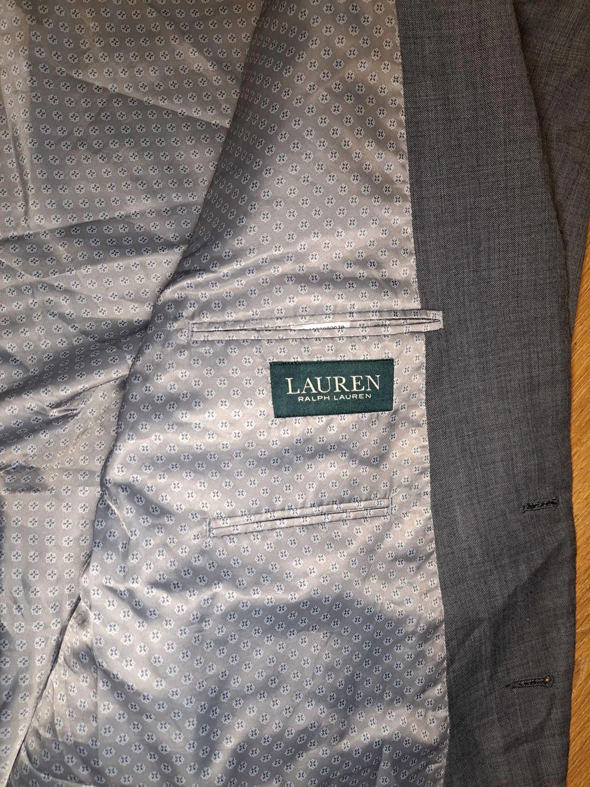 Polo Ralph Lauren Ralph Lauren Sport Coat Mens 56R Gray Wool Double Vented Size 54R - 6 Thumbnail