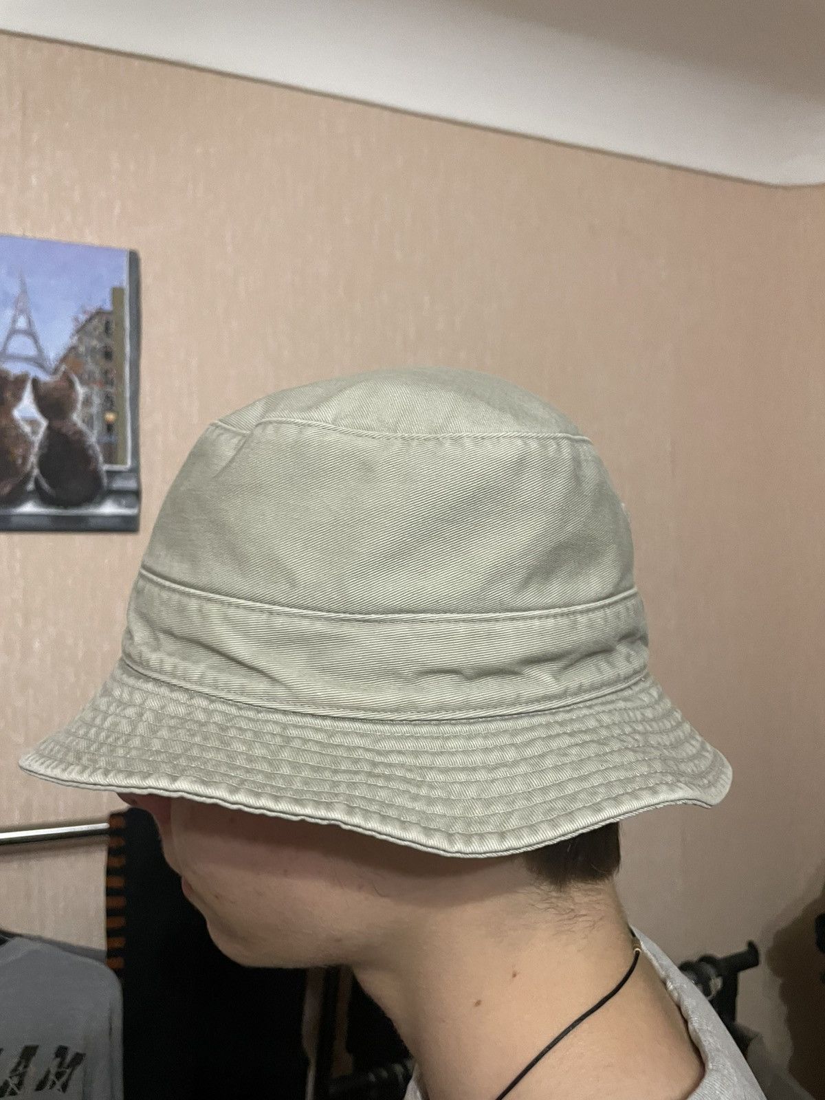 Nike × Vintage Vintage Nike Swoosh Logo Panama Bucket Hat Size ONE SIZE - 3 Thumbnail