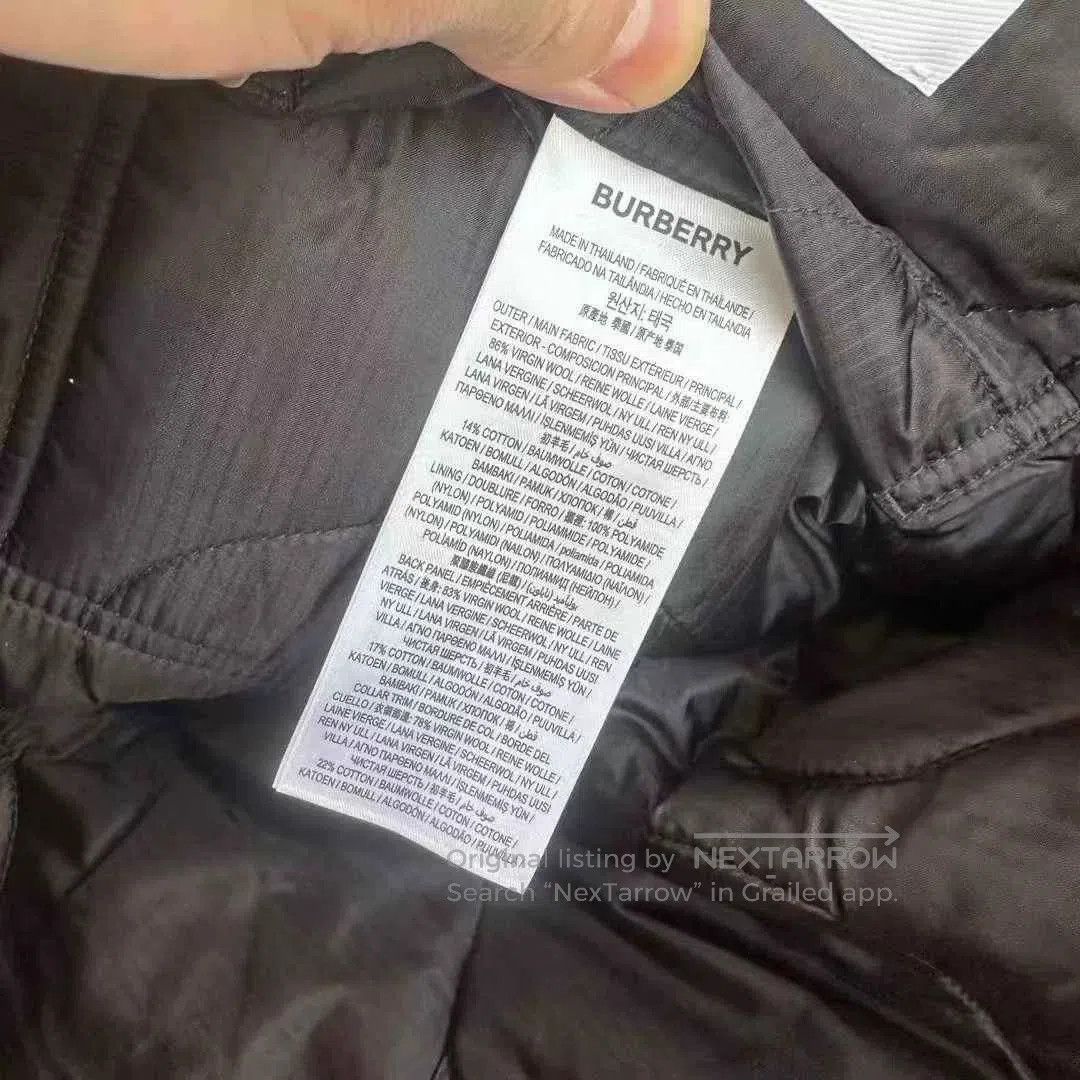 Burberry Burberry Slogan Panel Down Jacket. Size US M / EU 48-50 / 2 - 6 Thumbnail
