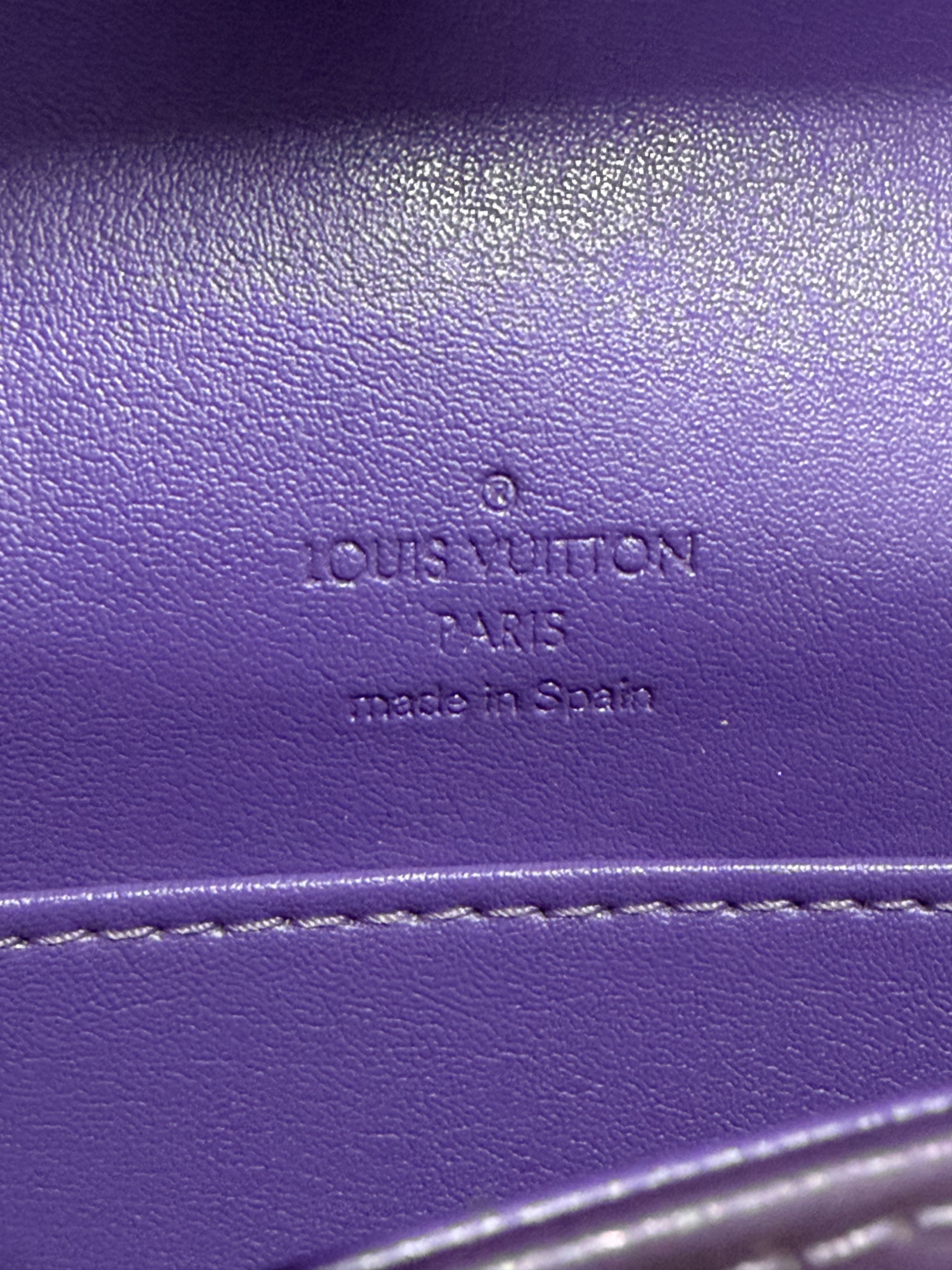 Louis Vuitton LOUIS VUITTON Vernis Thompson Street Purple Size ONE SIZE - 8 Thumbnail