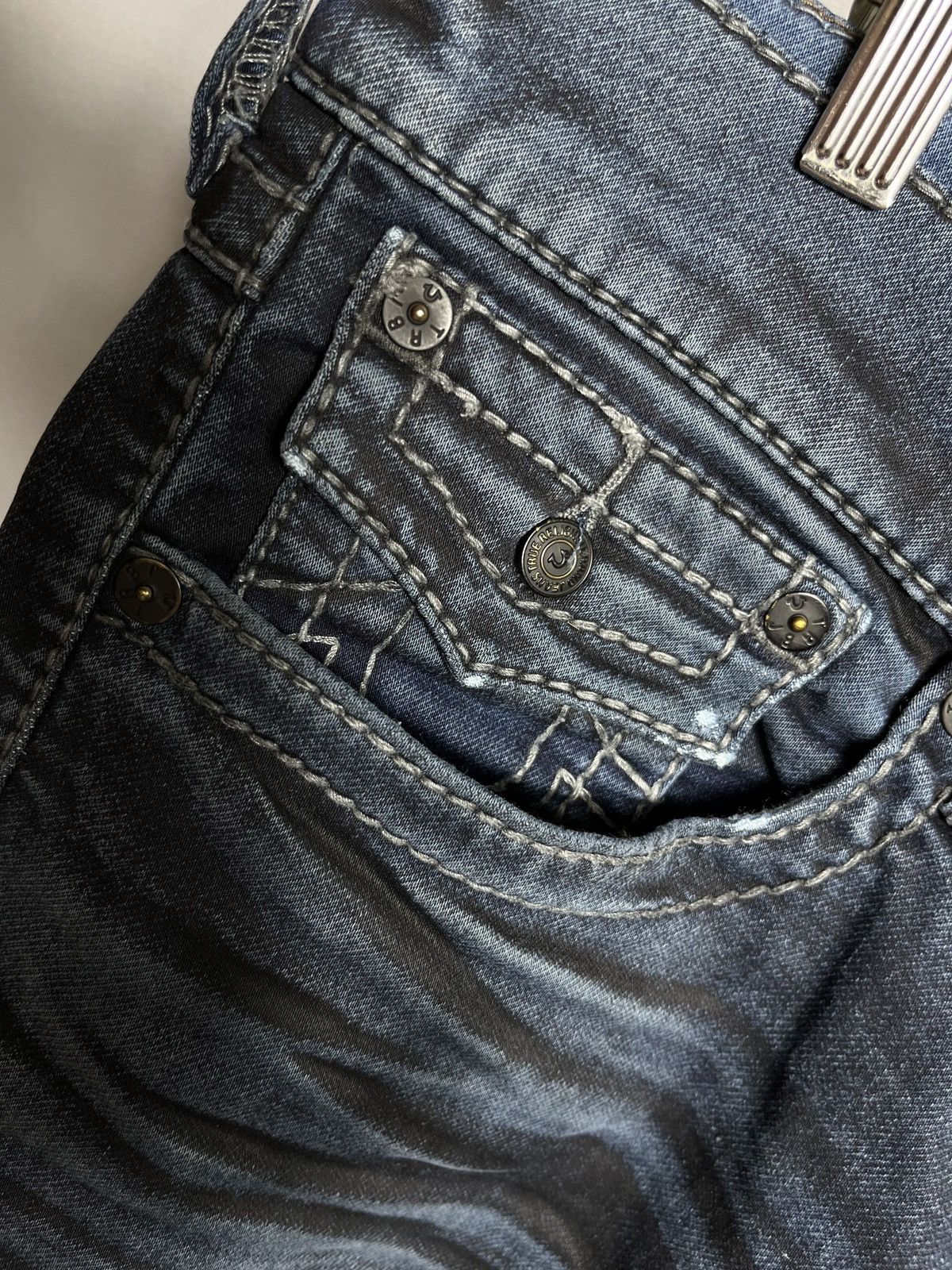 True Religion True Religion Men's Section Slim Blue Pants Navy Size US 36 / EU 52 - 3 Thumbnail