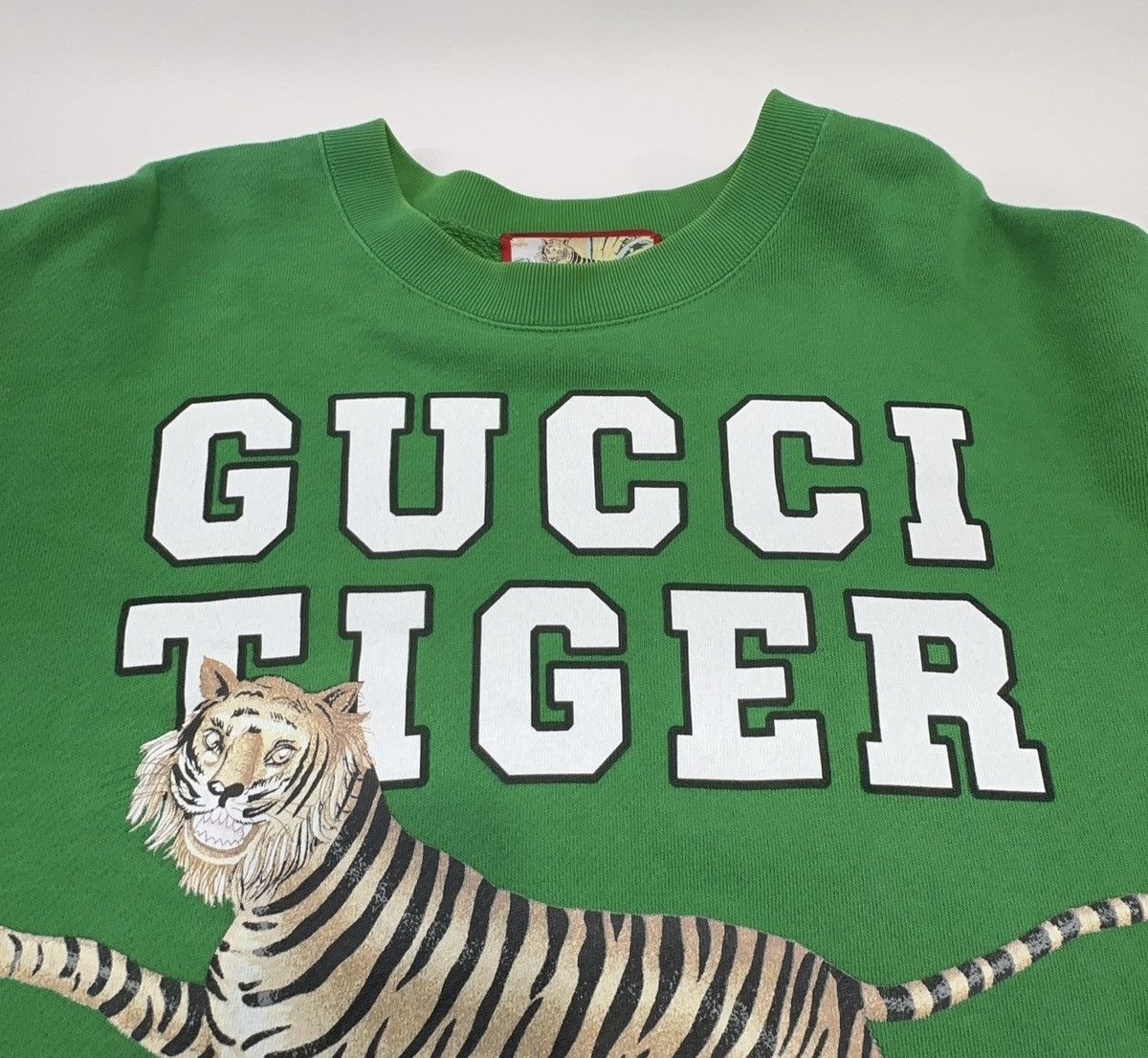 Gucci Gucci Tiger logo sweatshirt Size US S / EU 44-46 / 1 - 9 Thumbnail
