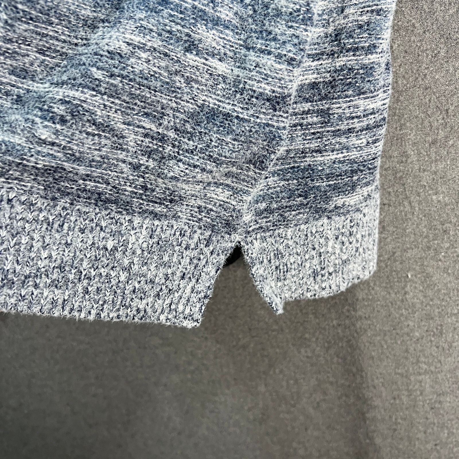 Other Encore by Idina Menzel Relaxed V-Neck Sweater Blue Size S / US 4 / IT 40 - 8 Thumbnail