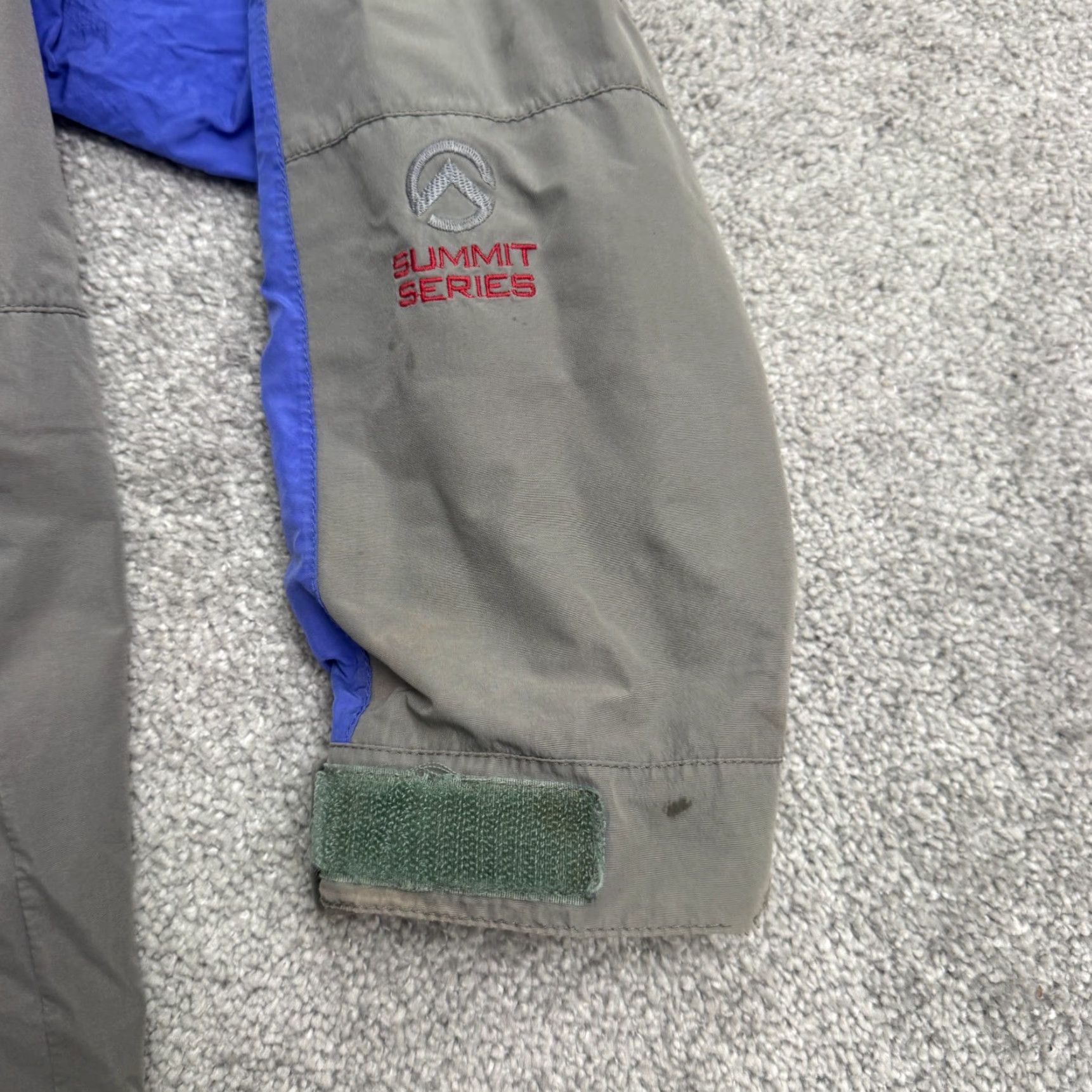 The North Face VINTAGE The North Face Summit Series Gore-Tex XCR Hoodie Jacket Womens M Blue Logo Zipper Pockets Mid-Length Full Zip Size M / US 6-8 / IT 42-44 - 7 Thumbnail