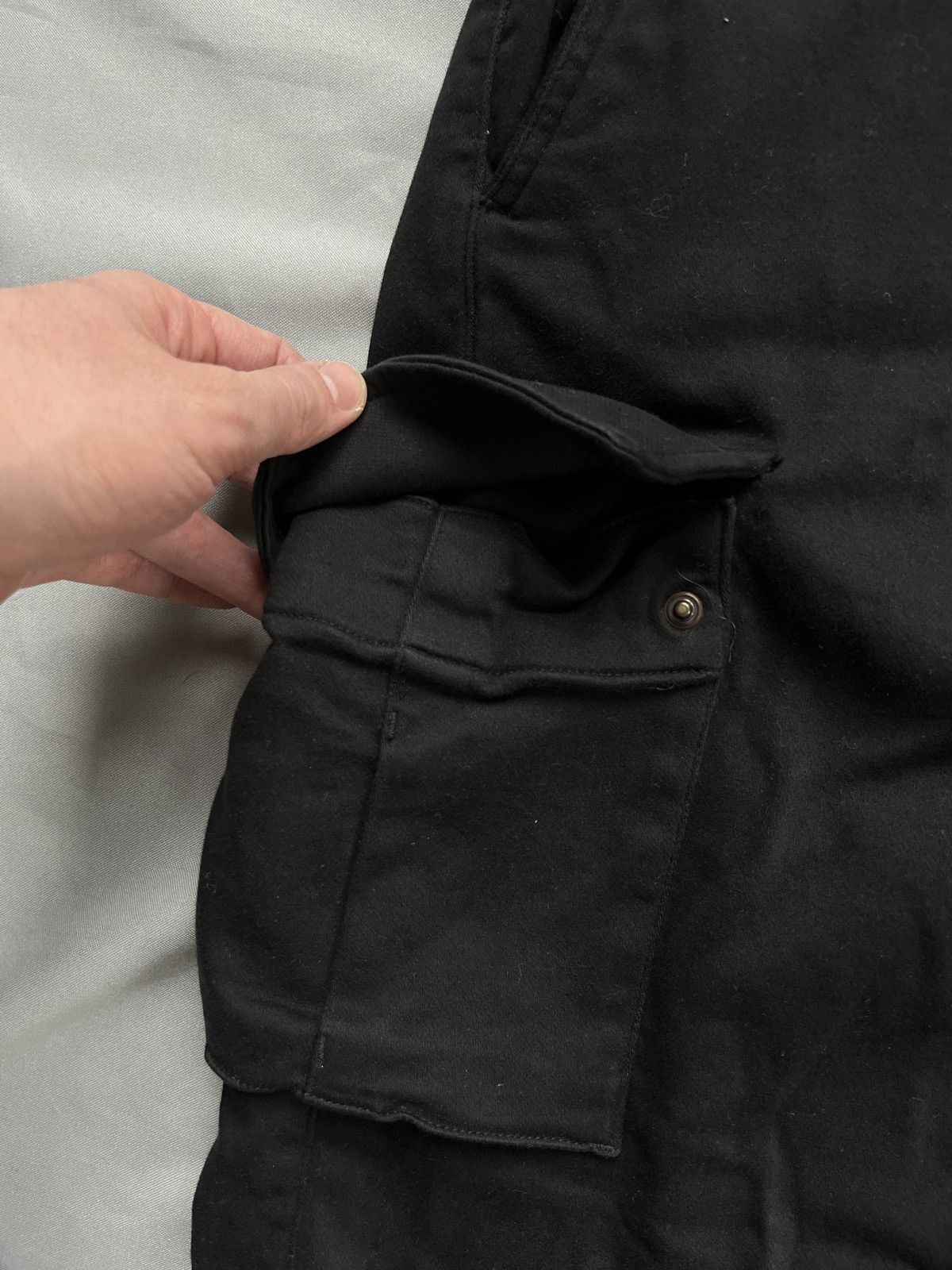 Mason's Mason's Chile Golf Cotton Jersey Carrot Cargo Black Pants Size US 34 / EU 50 - 8 Thumbnail