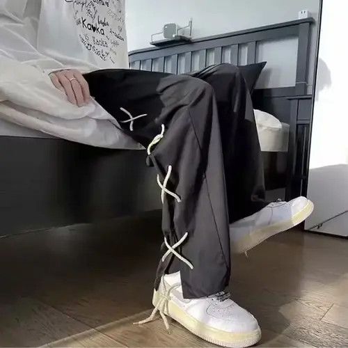 Japanese Brand Streetwear Sweatpants Vintage Straight Trousers Size US 30 / EU 46 - 6 Thumbnail