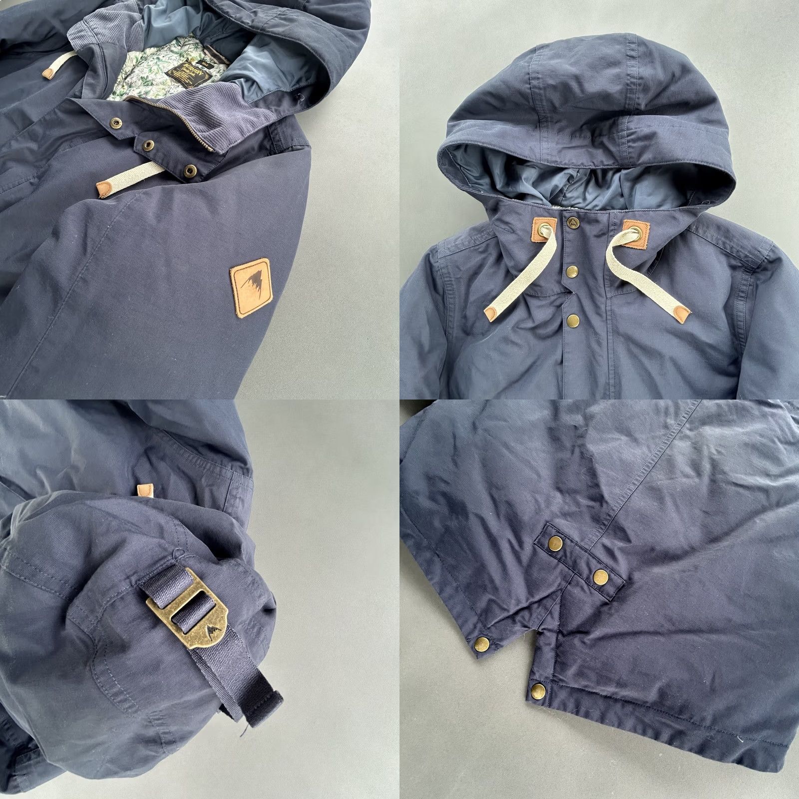 Burton Burton Jacket Women’s Nylon Down Hooded Mid-Length Zip Storm Waterproof Embroidered Logo Quilted Ski Outdoor Winter S Size S / US 4 / IT 40 - 8 Thumbnail