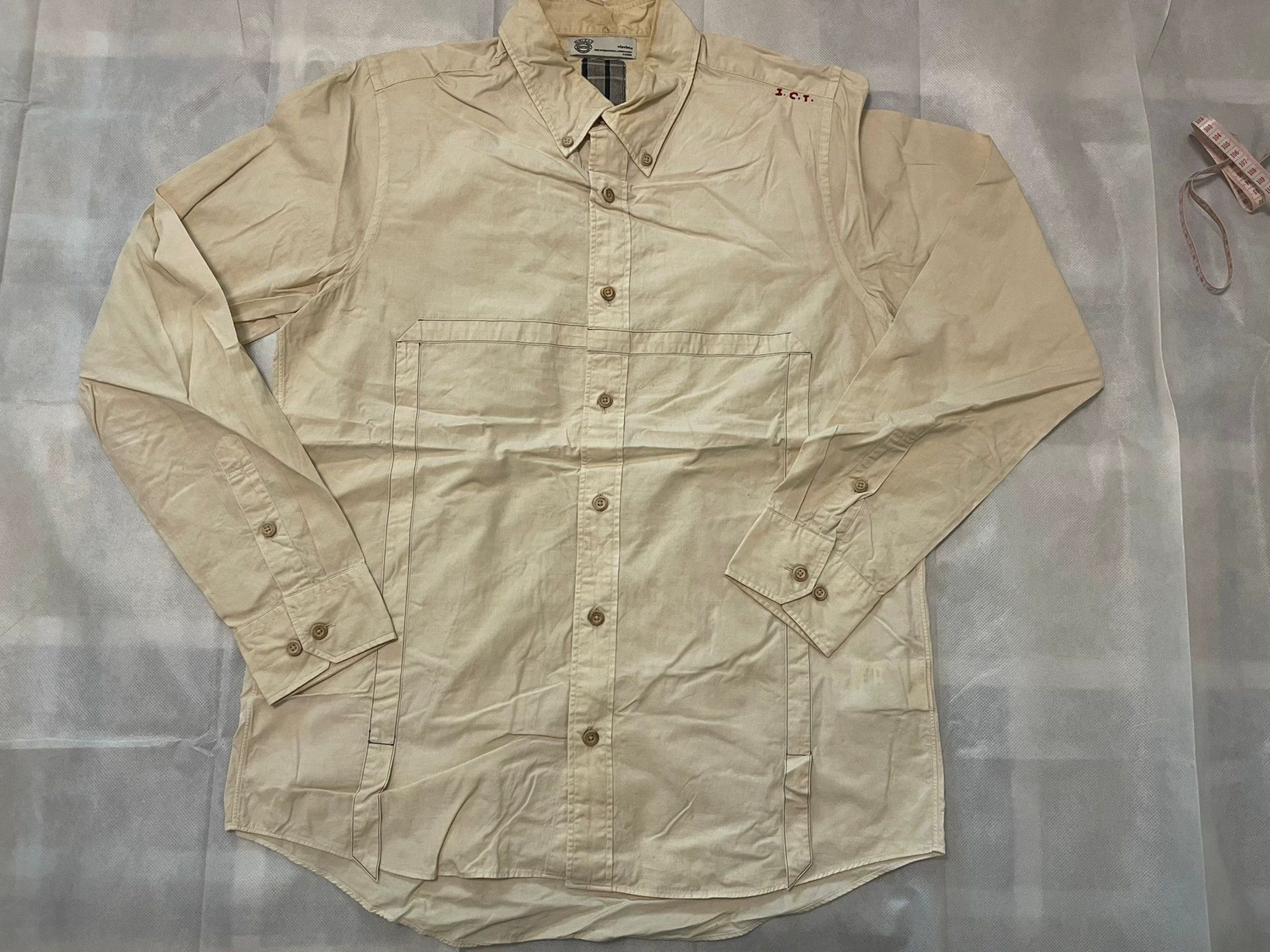Visvim visvim ict V+V 5-NATION SHIRT L/S GIZA MUD Size US M / EU 48-50 / 2 - 1 Thumbnail