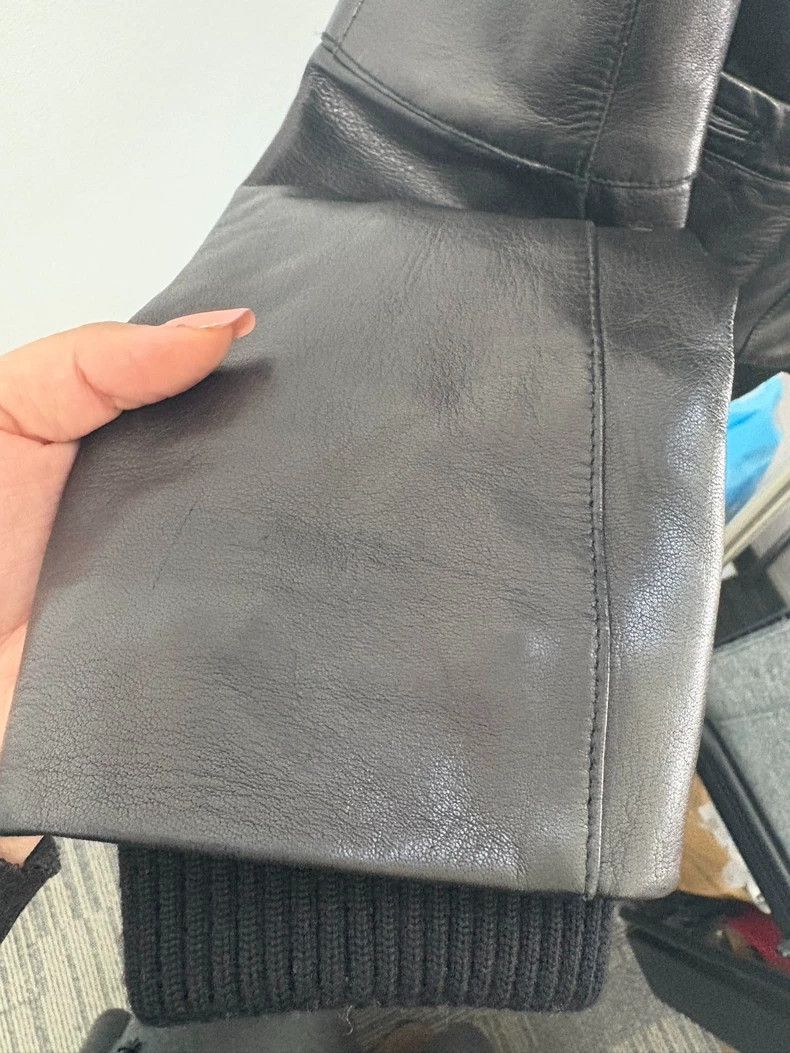 Loewe LOEWE Short black sheepskin leather jacket Size XS / US 0-2 / IT 36-38 - 6 Thumbnail