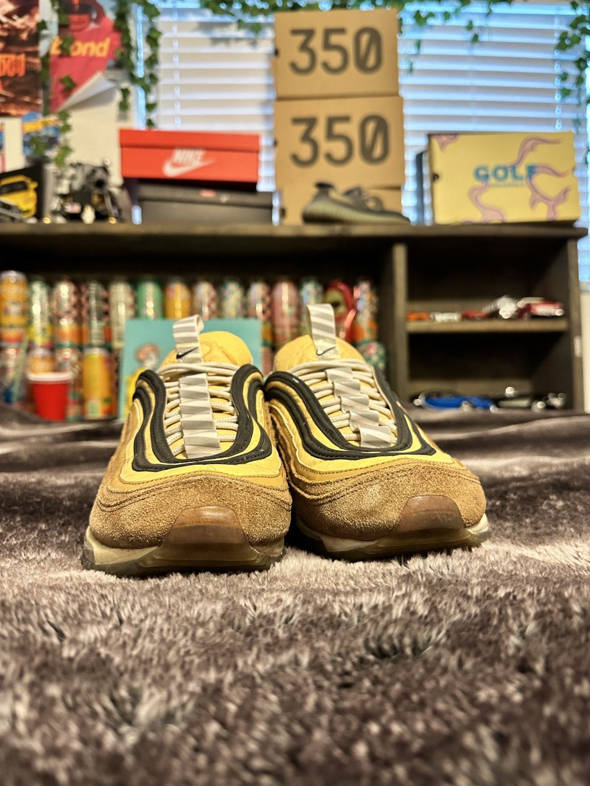 Nike Nike Air Max 97 Shipping Box Ale Brown Size US 11 / EU 44 - 3 Thumbnail