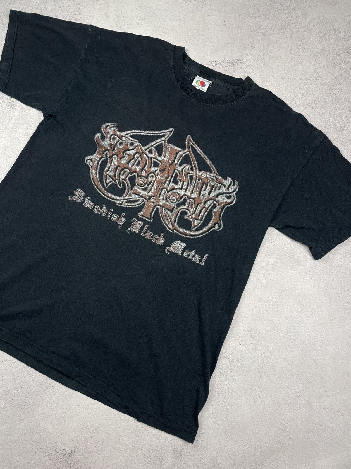 Band Tees × Vintage Vintage Marduk Swedish Black Metal T-Shirt 2000s Rare Size US XL / EU 56 / 4 - 2 Thumbnail