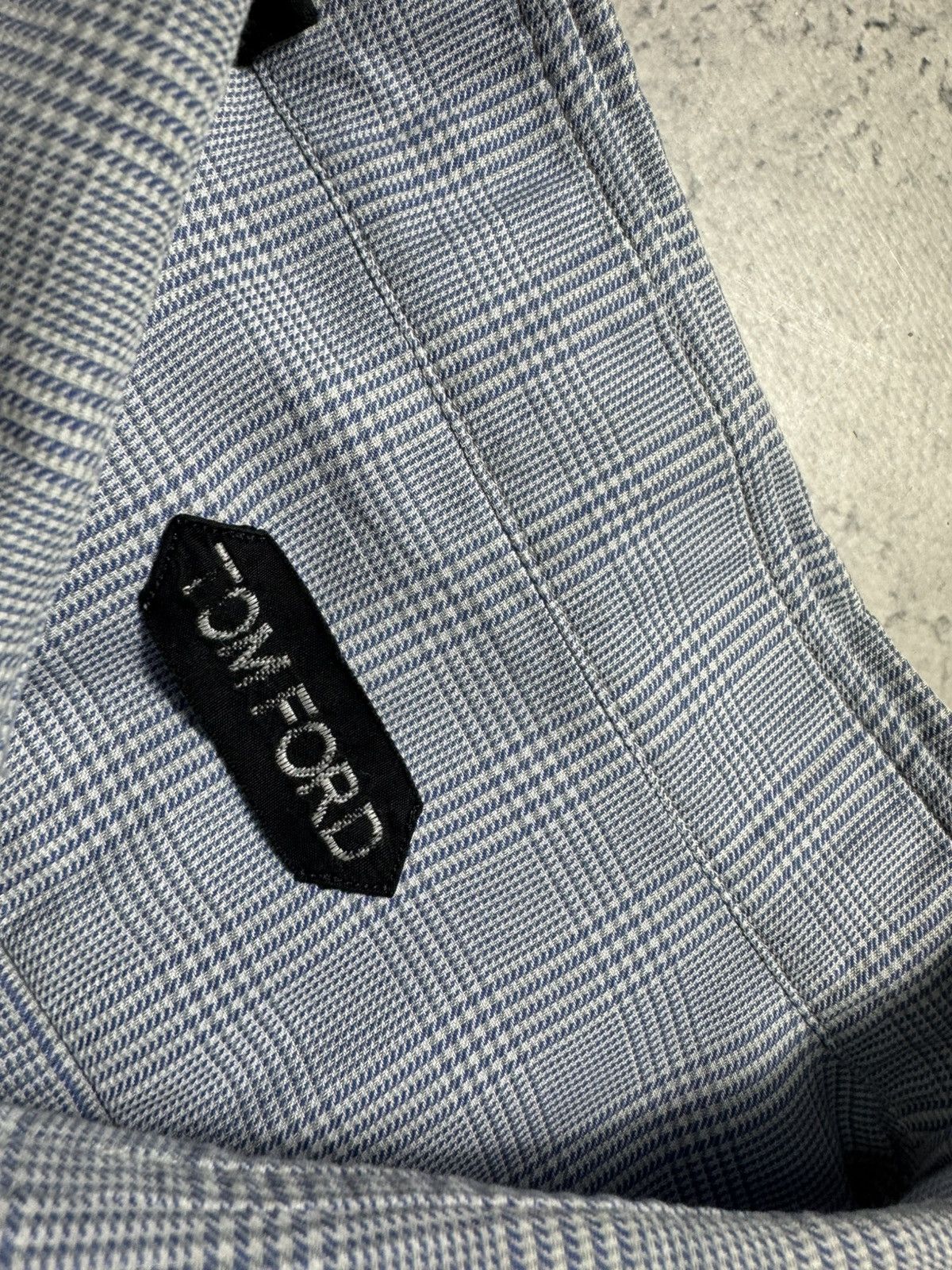 Tom Ford Tom Ford Luxury Button Up Shirt Vintage Size US L / EU 52-54 / 3 - 5 Thumbnail