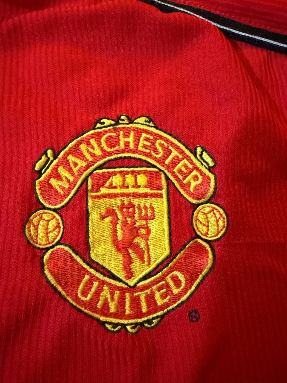 Umbro Vintage jersey Manchester United Umbro 1998–2000 TREBLE Size US L / EU 52-54 / 3 - 3 Thumbnail