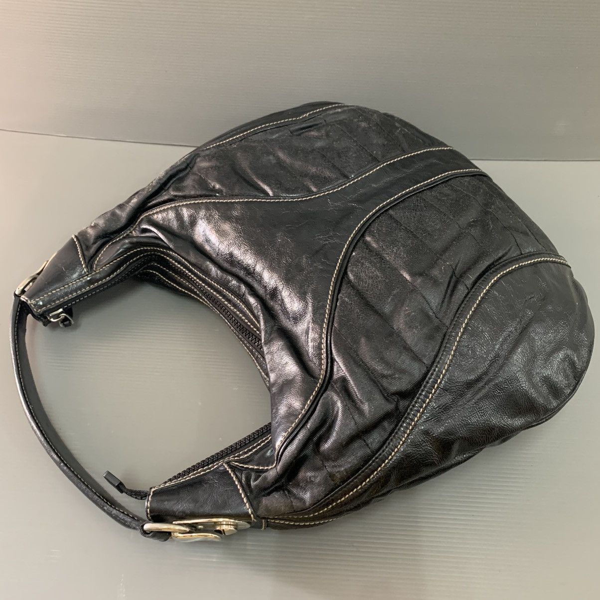 Gucci Gucci Black Hobo Bag Size ONE SIZE - 6 Thumbnail