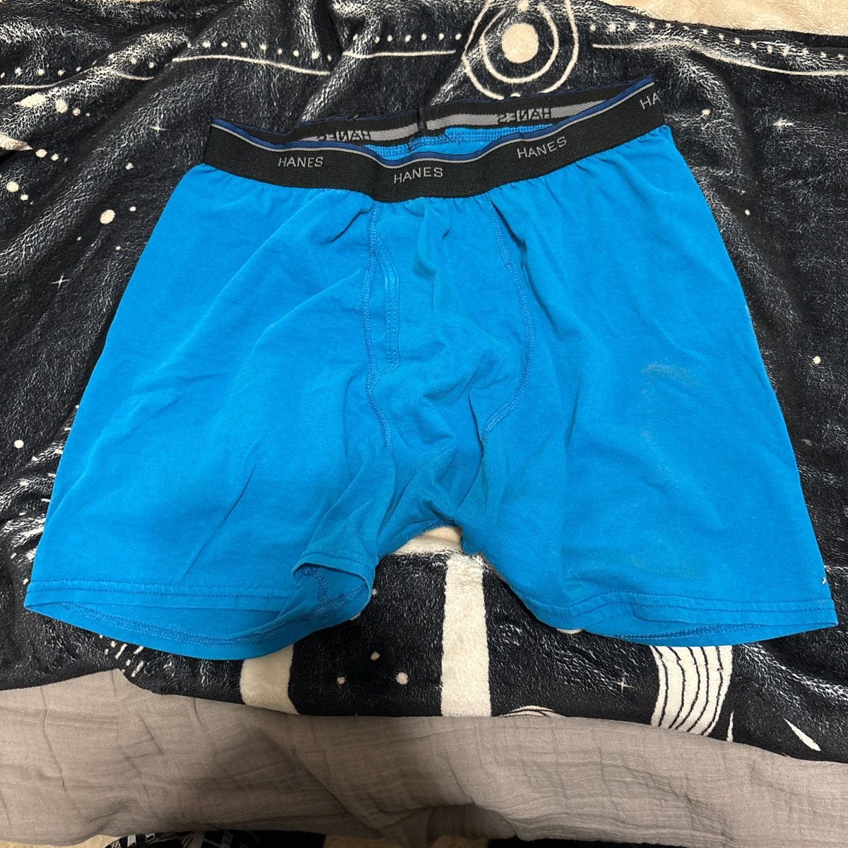 Hanes Blue Hanes boxers Size 32 - 1 Thumbnail