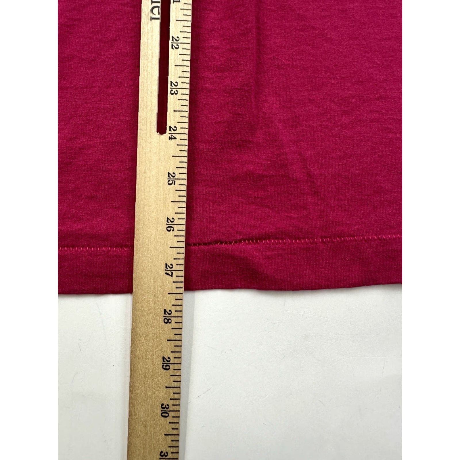 Vintage VINTAGE Screen Stars Nurse Shirt Unisex Adults Adult Large L 1992 Red Pink Solid 90s Crew Neck Short Sleeve USA Made Size US L / EU 52-54 / 3 - 6 Thumbnail