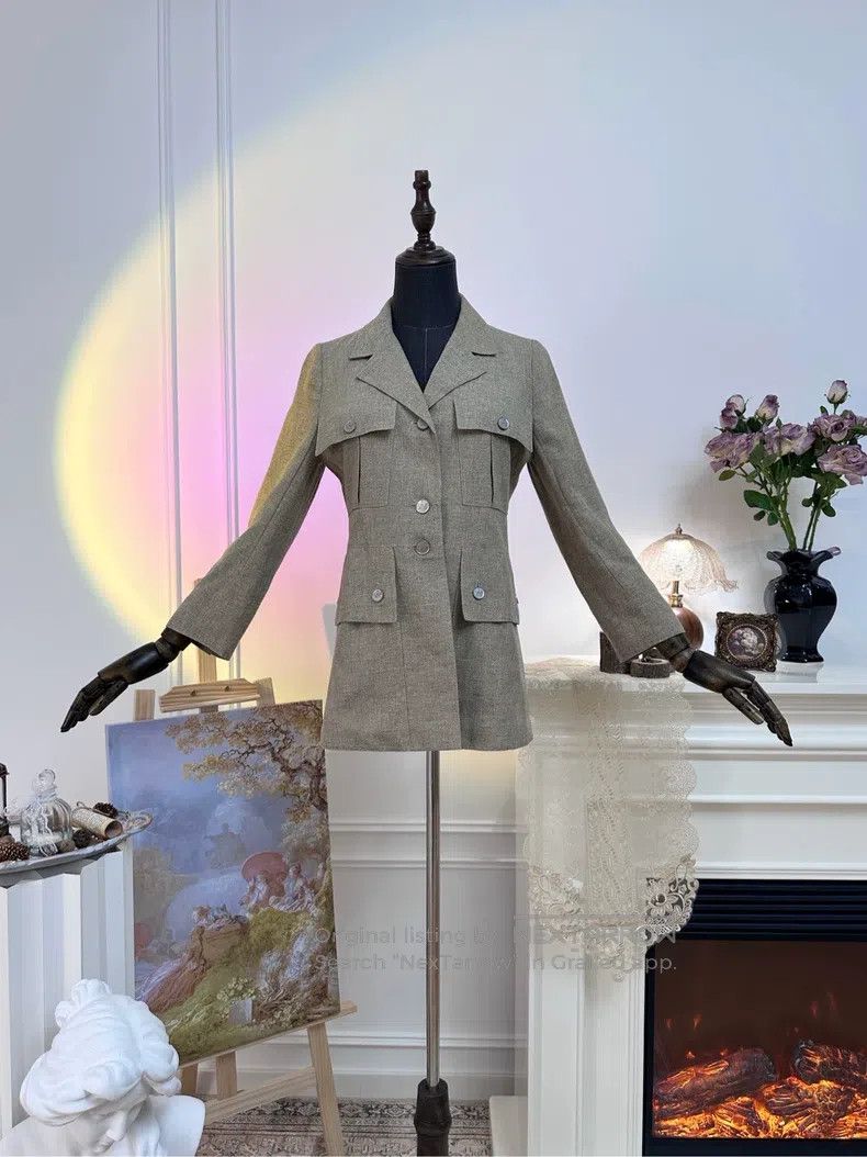 Chanel Chanel Vintage casual linen suit jacket Size XS / US 0-2 / IT 36-38 - 1 Thumbnail
