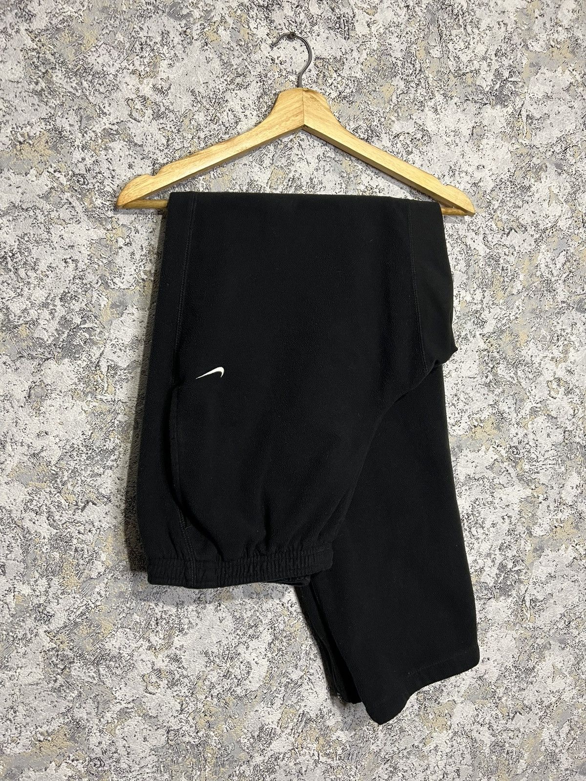 Nike × Vintage Vintage Nike Pants 90s Fleece Track Rare Y2K Size XL Size US 36 / EU 52 - 1 Thumbnail
