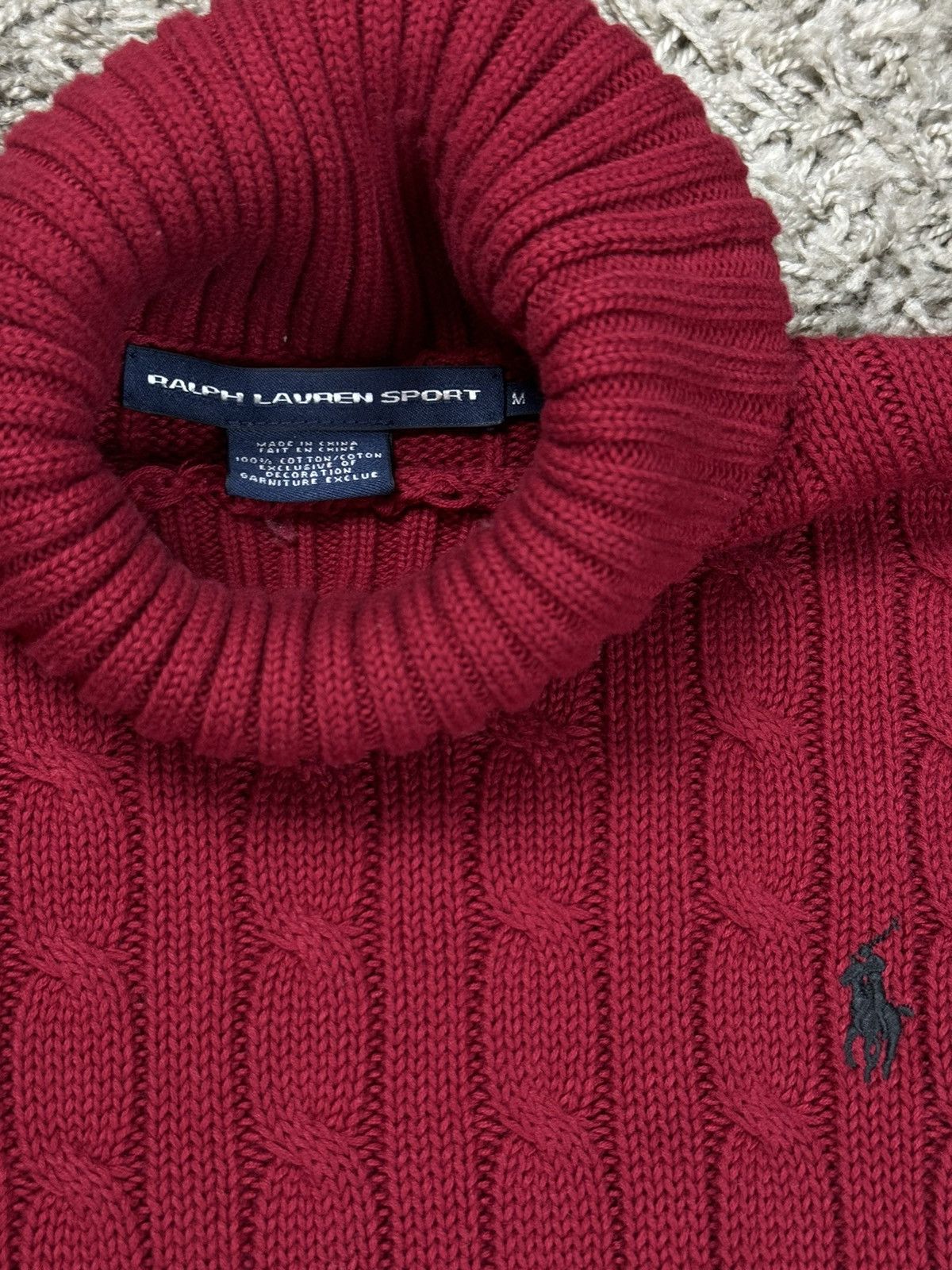Polo Ralph Lauren Vintage golf sweater Polo Ralph Lauren original casual item Size M / US 6-8 / IT 42-44 - 3 Thumbnail