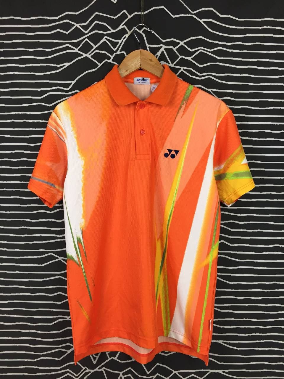 Japanese Brand Vtg Yonex Jaspo Made In Japan Fullprint Badminton Jersey Size US M / EU 48-50 / 2 - 2 Thumbnail