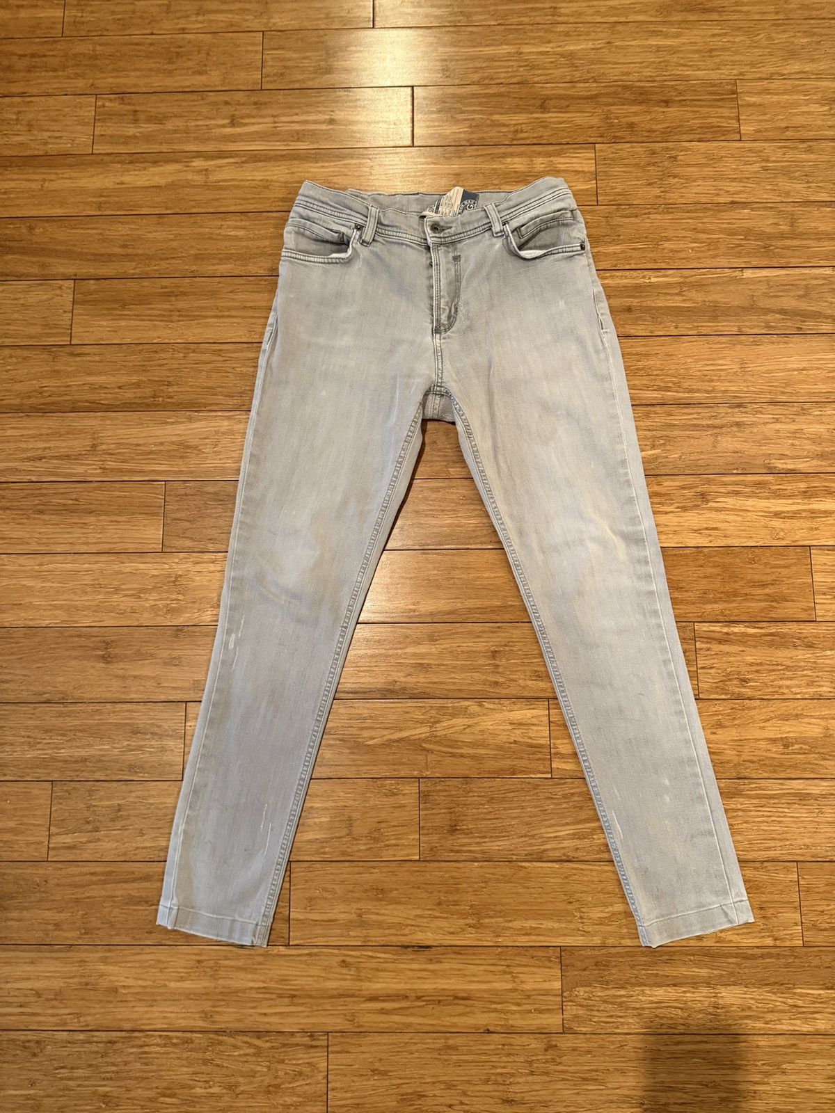 Dolce & Gabbana Dolce & Gabbana Skinny Jean Grey Size US 31 - 2 Thumbnail