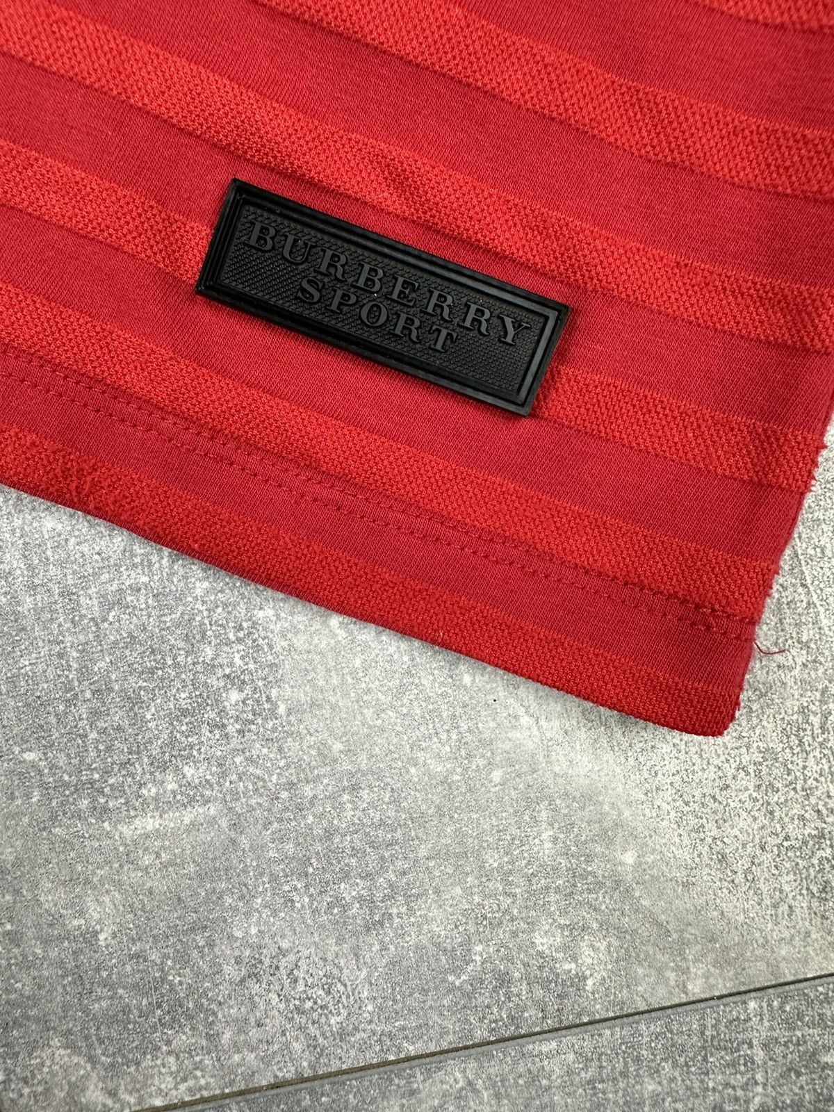 Burberry Burberry Sport Luxury Red Mens Polo Size US M / EU 48-50 / 2 - 2 Thumbnail