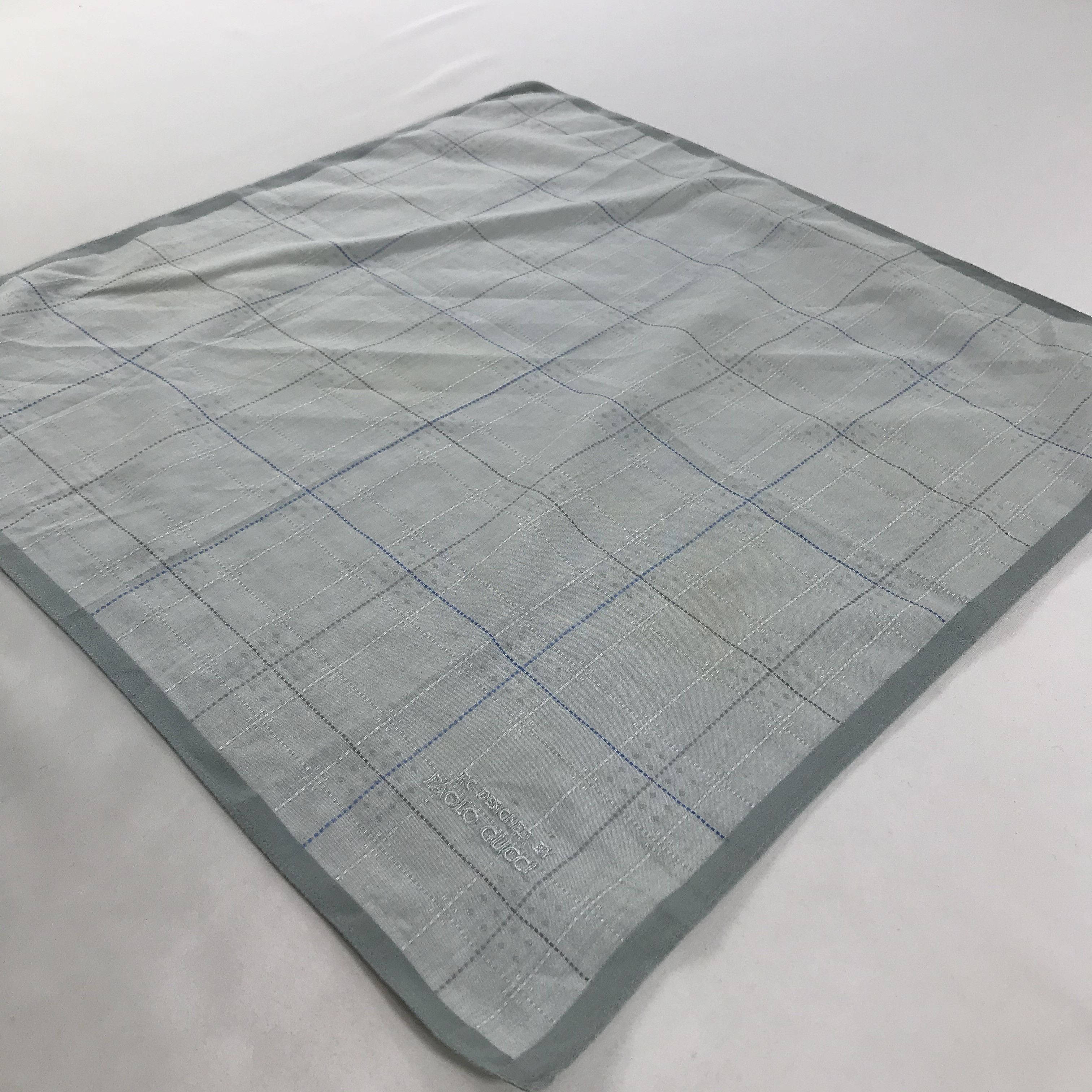 Paolo Gucci × Vintage Paolo Gucci Bandana / Handkerchief / Neckerchief - S1678 Size ONE SIZE - 2 Thumbnail