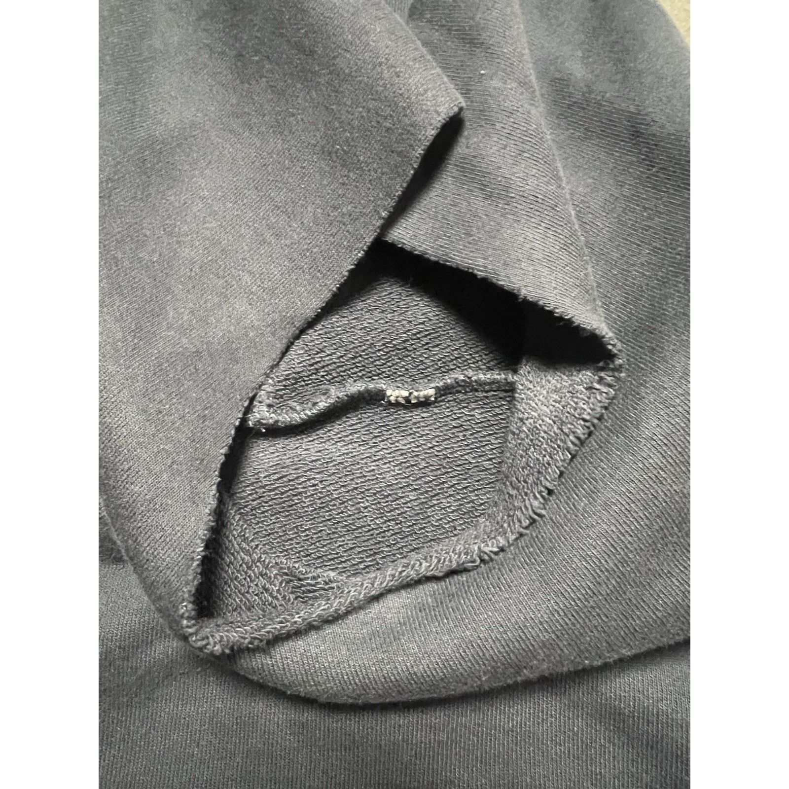 Alo ALO Women Sweatshirt Black Hoodie Low Key Cropped Size XL / US 12-14 / IT 48-50 - 4 Thumbnail