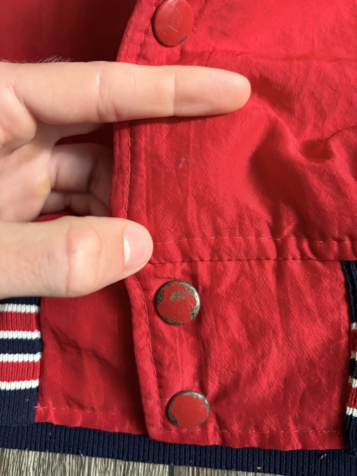 Starter St Louis Cardinals Vintage 80s Starter Satin Bomber Jacket Size US S / EU 44-46 / 1 - 8 Thumbnail