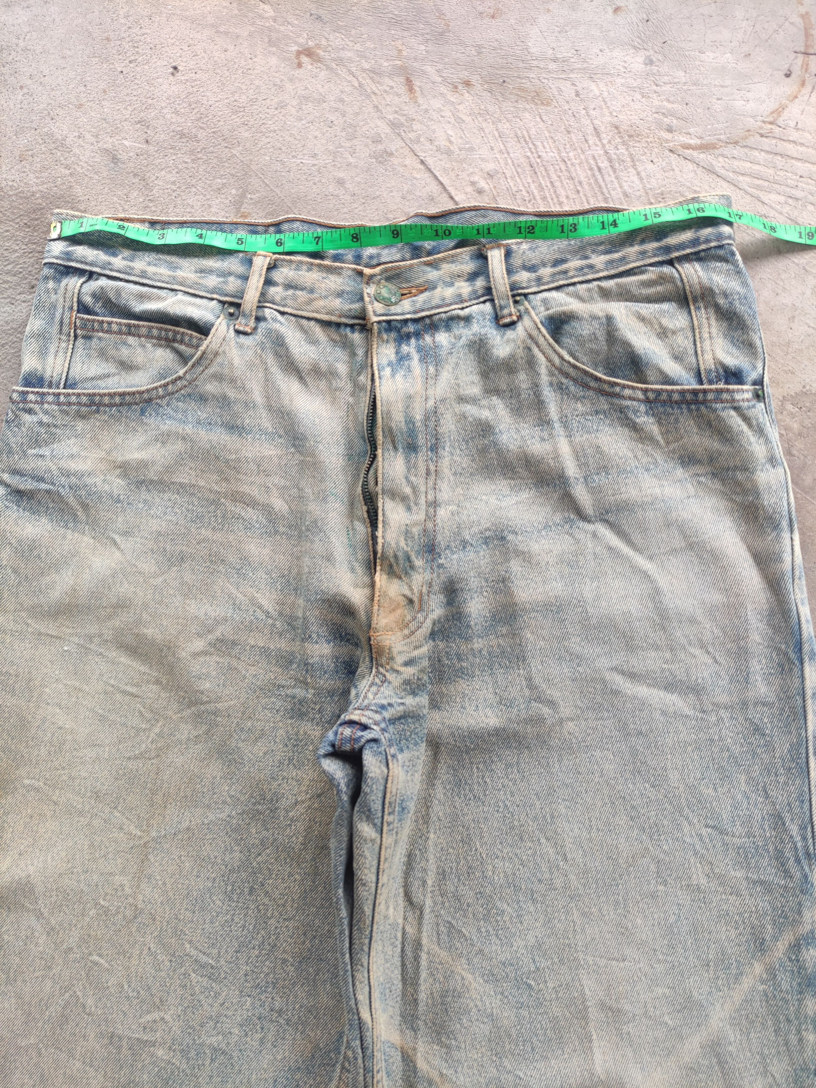 Japanese Brand Vintage Japanese Jean Rusty Distressed Faded Denim Size US 34 / EU 50 - 6 Thumbnail