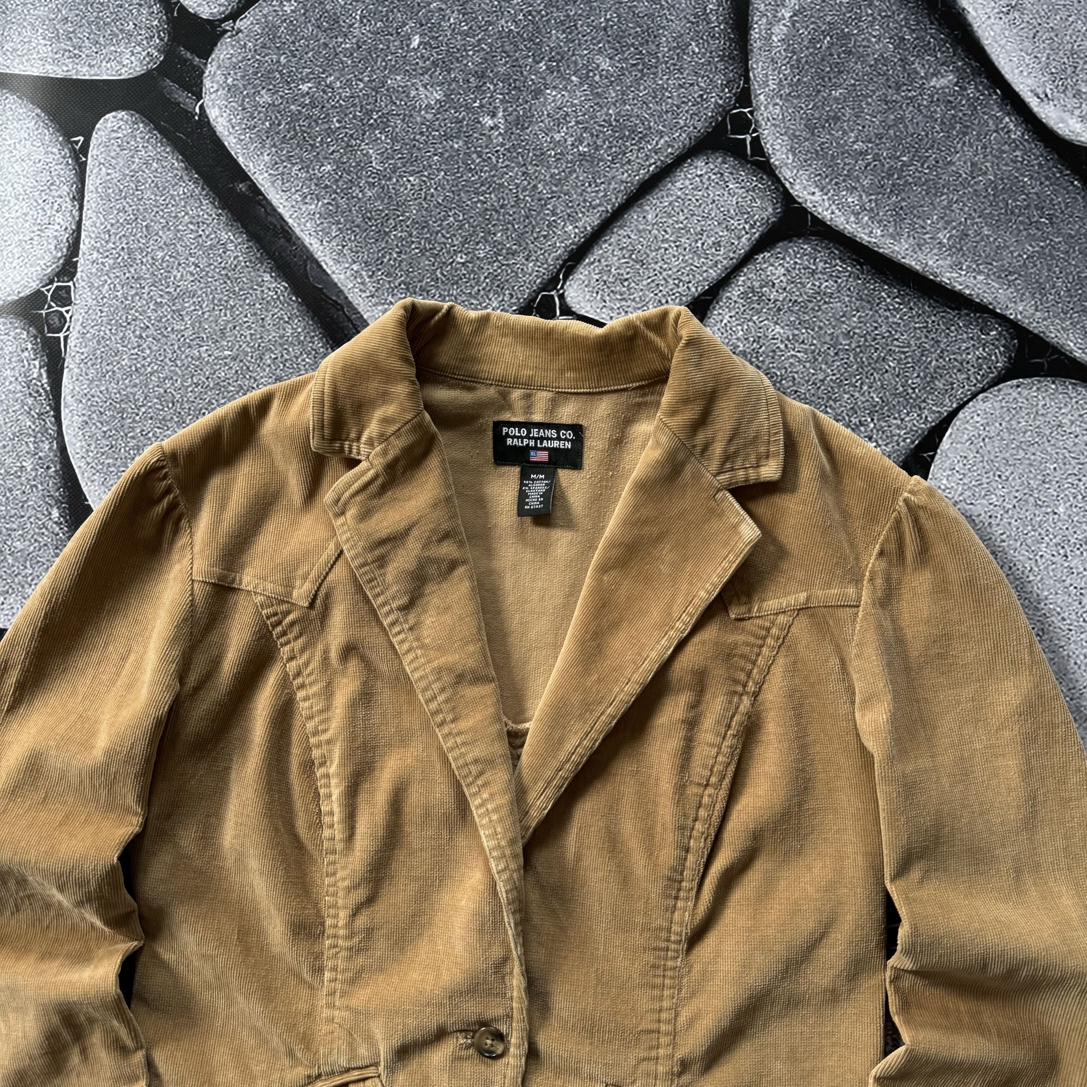 Lauren Ralph Lauren × Polo Ralph Lauren × Vintage POLO RALPH LAUREN JEANS CO VINTAGE CORDUROY BAZER JACKET Size M / US 6-8 / IT 42-44 - 10 Thumbnail
