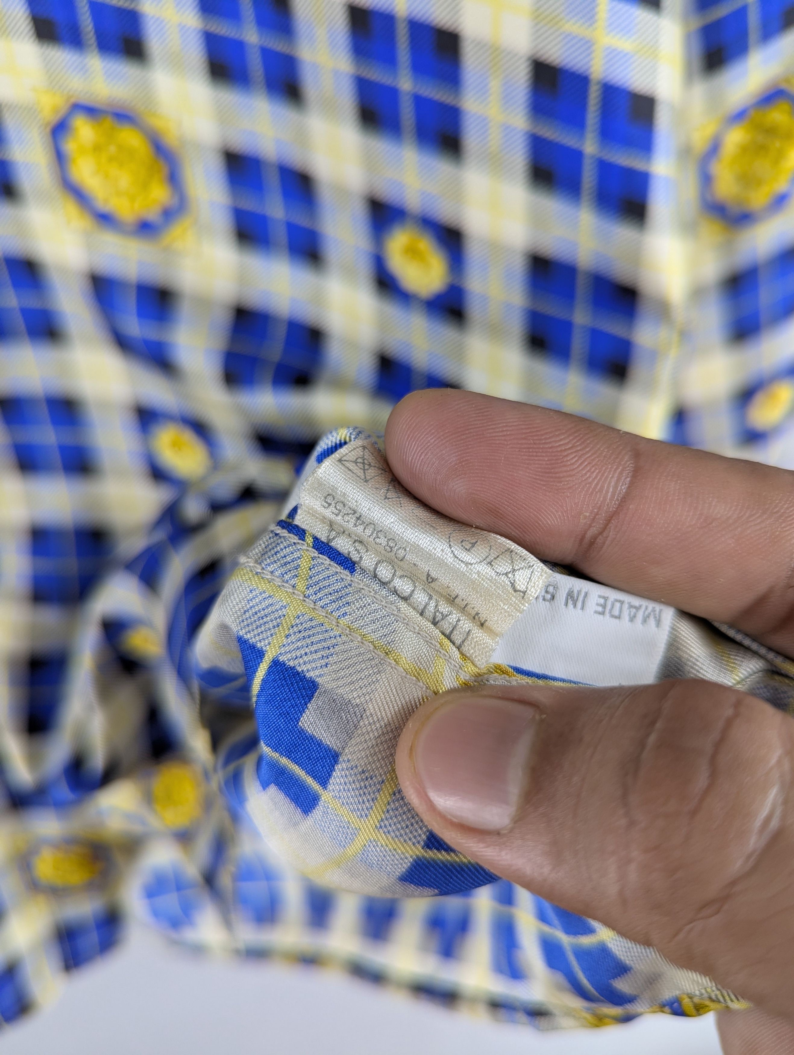 Versace Versace Classic V2 Silk Shirt Size US L / EU 52-54 / 3 - 10 Thumbnail
