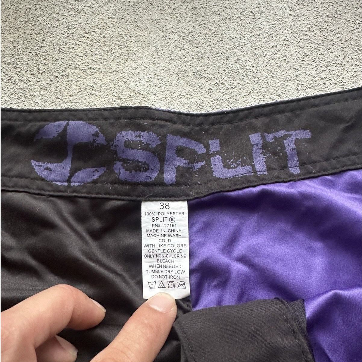 Split Y2K Split Surf Skate Swim Trunks Men’s 38 Size US 38 / EU 54 - 4 Thumbnail