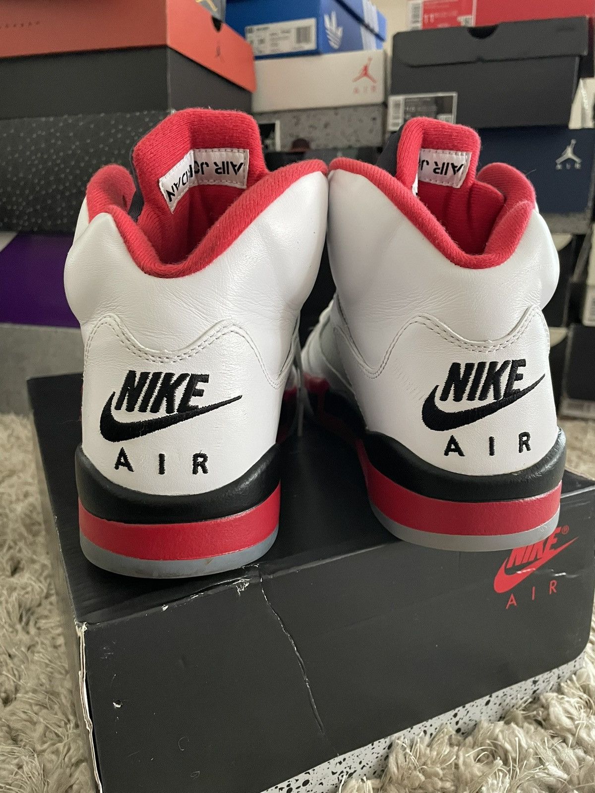 Jordan Brand Jordan 5 Fire Red Size US 8.5 / EU 41-42 - 6 Thumbnail